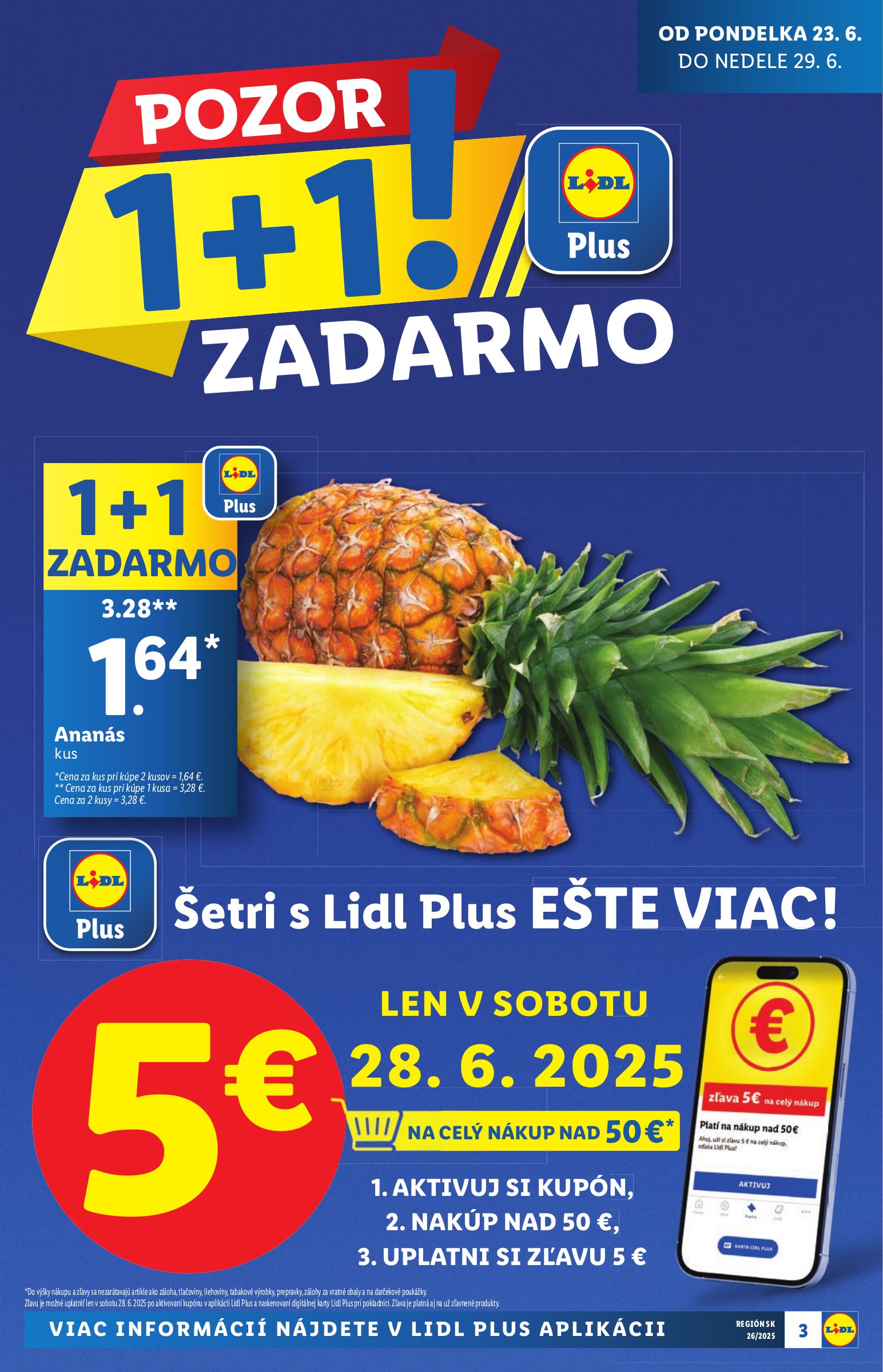 lidl - Leták Lidl - Extra akcie pre vybrané predajne platný od 23.06. do 29.06. - page: 3