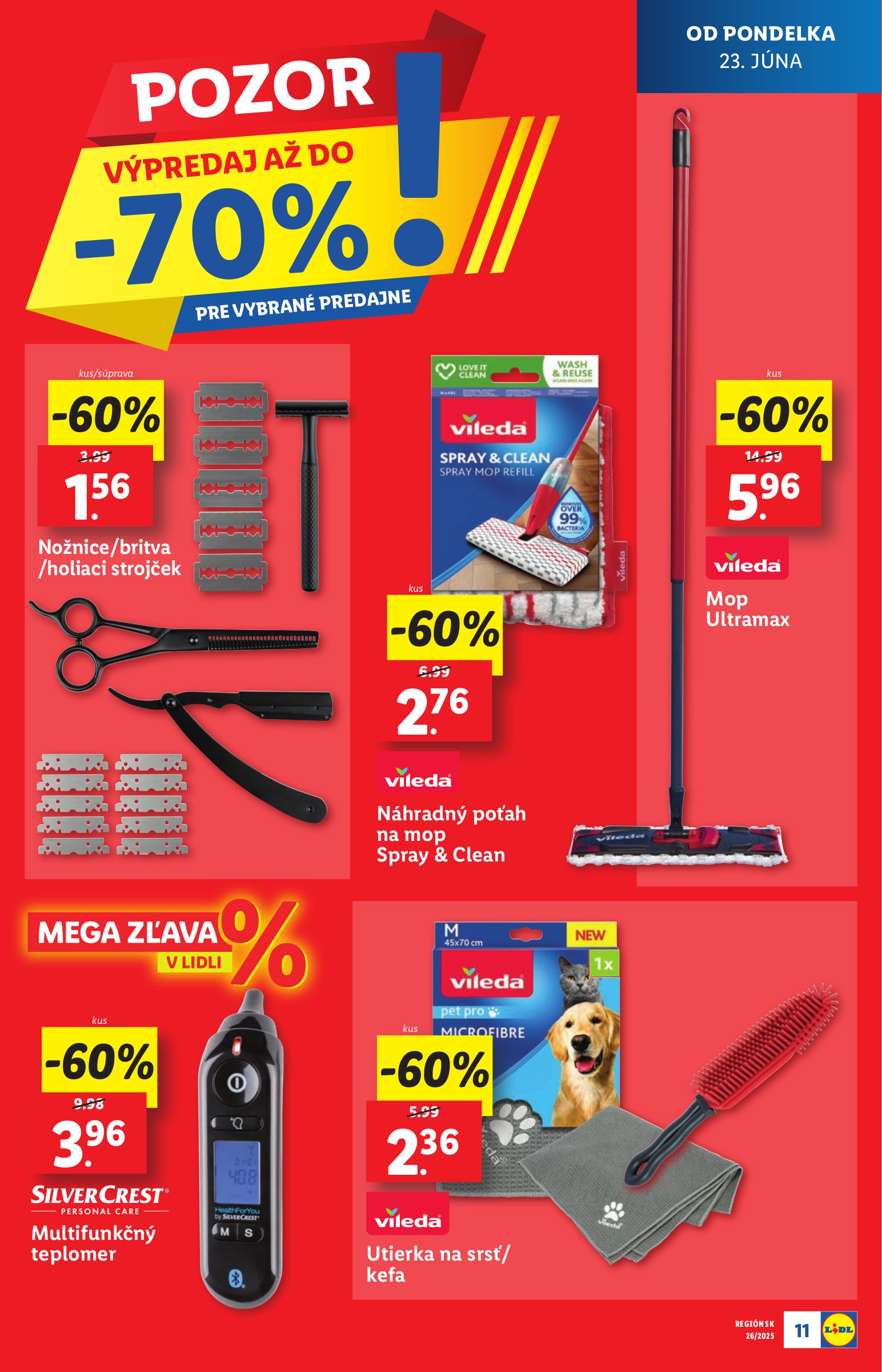 lidl - Leták Lidl - Extra akcie pre vybrané predajne platný od 23.06. do 29.06. - page: 11