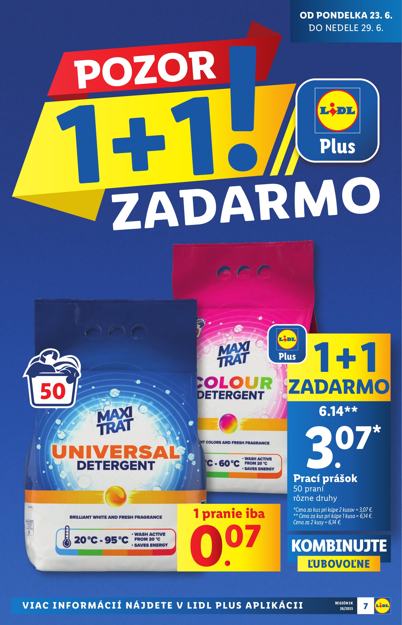 lidl - Leták Lidl - Extra akcie pre vybrané predajne platný od 23.06. do 29.06. - page: 7