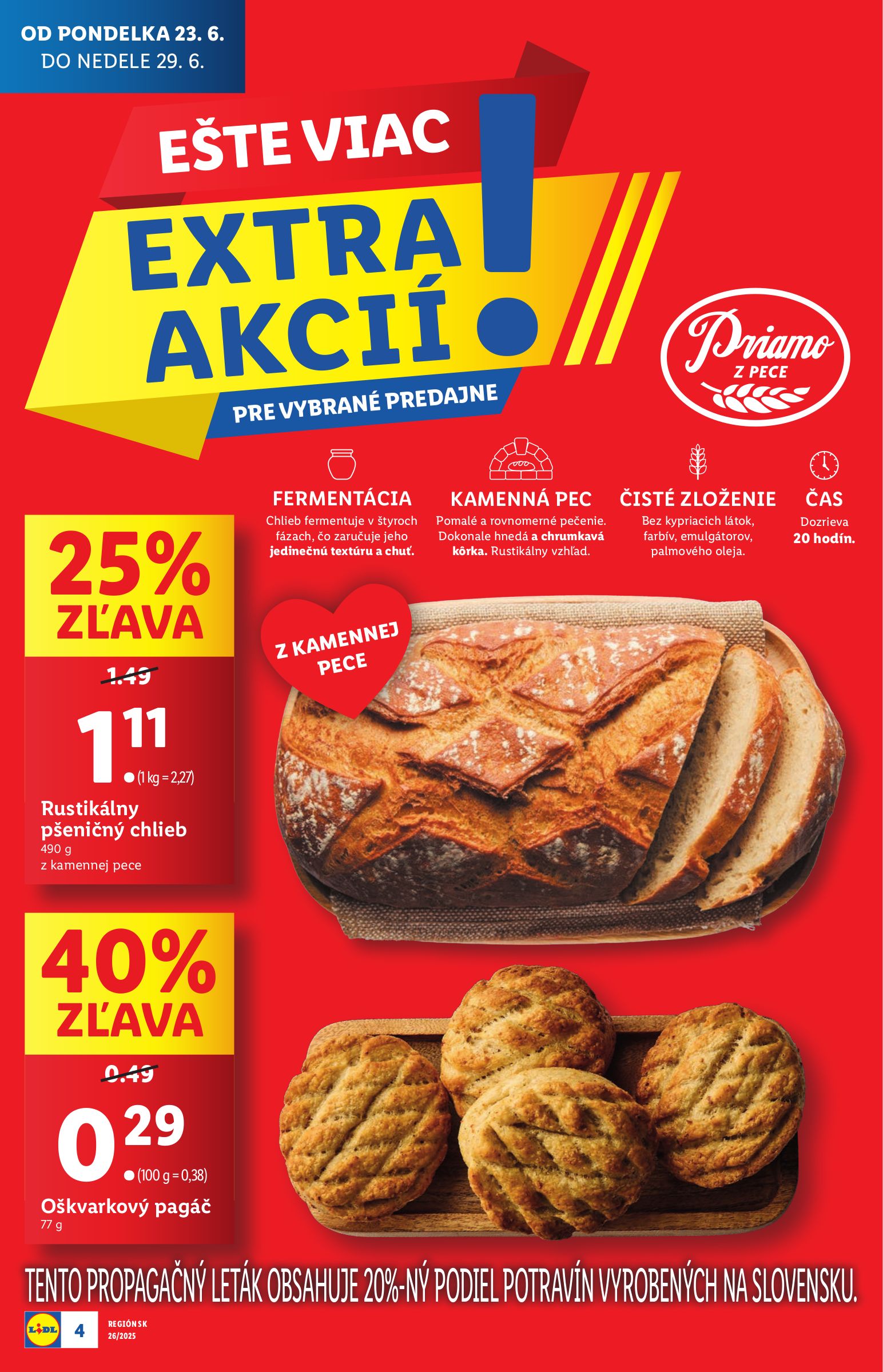 lidl - Leták Lidl - Extra akcie pre vybrané predajne platný od 23.06. do 29.06. - page: 4