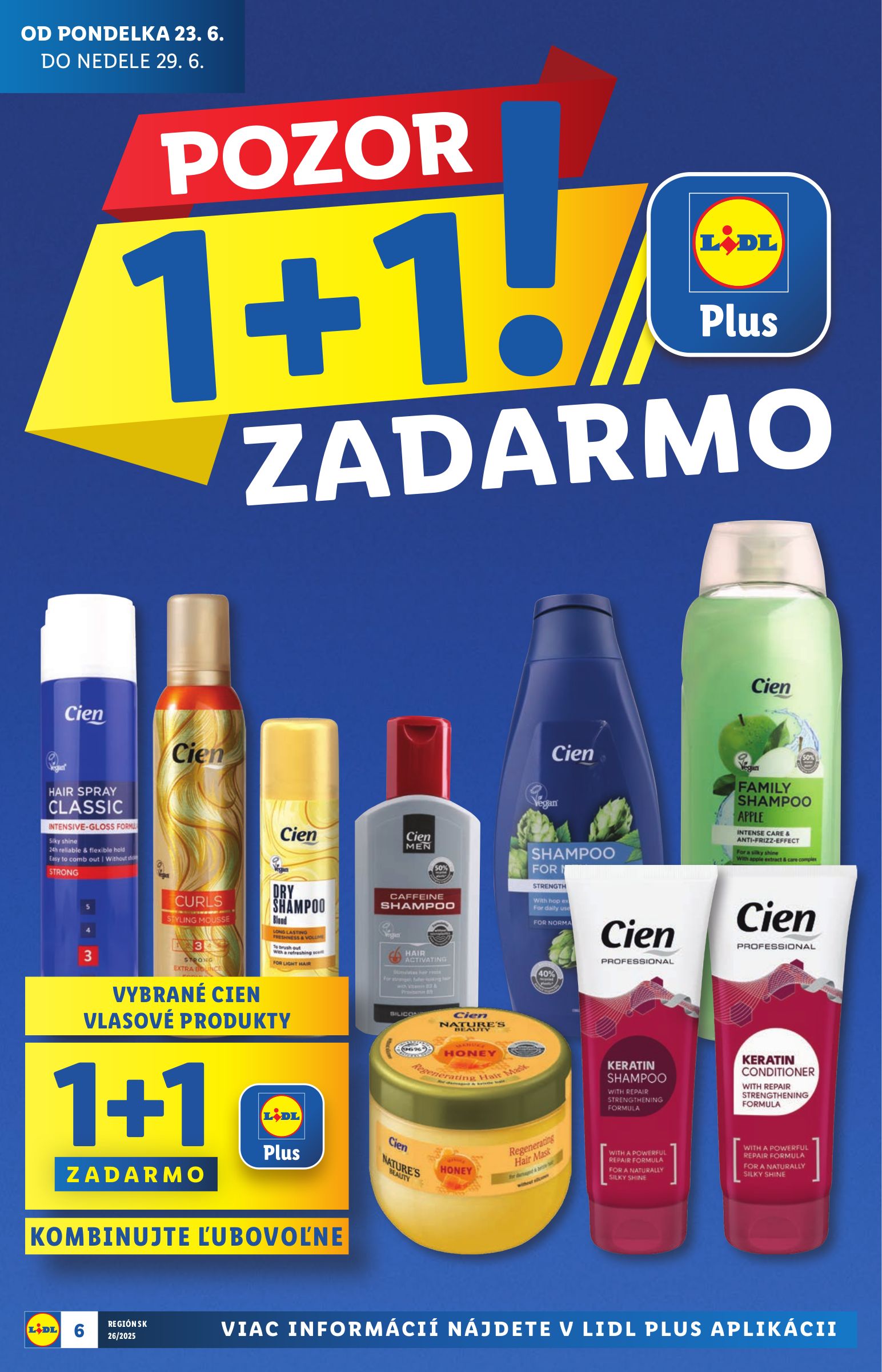 lidl - Leták Lidl - Extra akcie pre vybrané predajne platný od 23.06. do 29.06. - page: 6