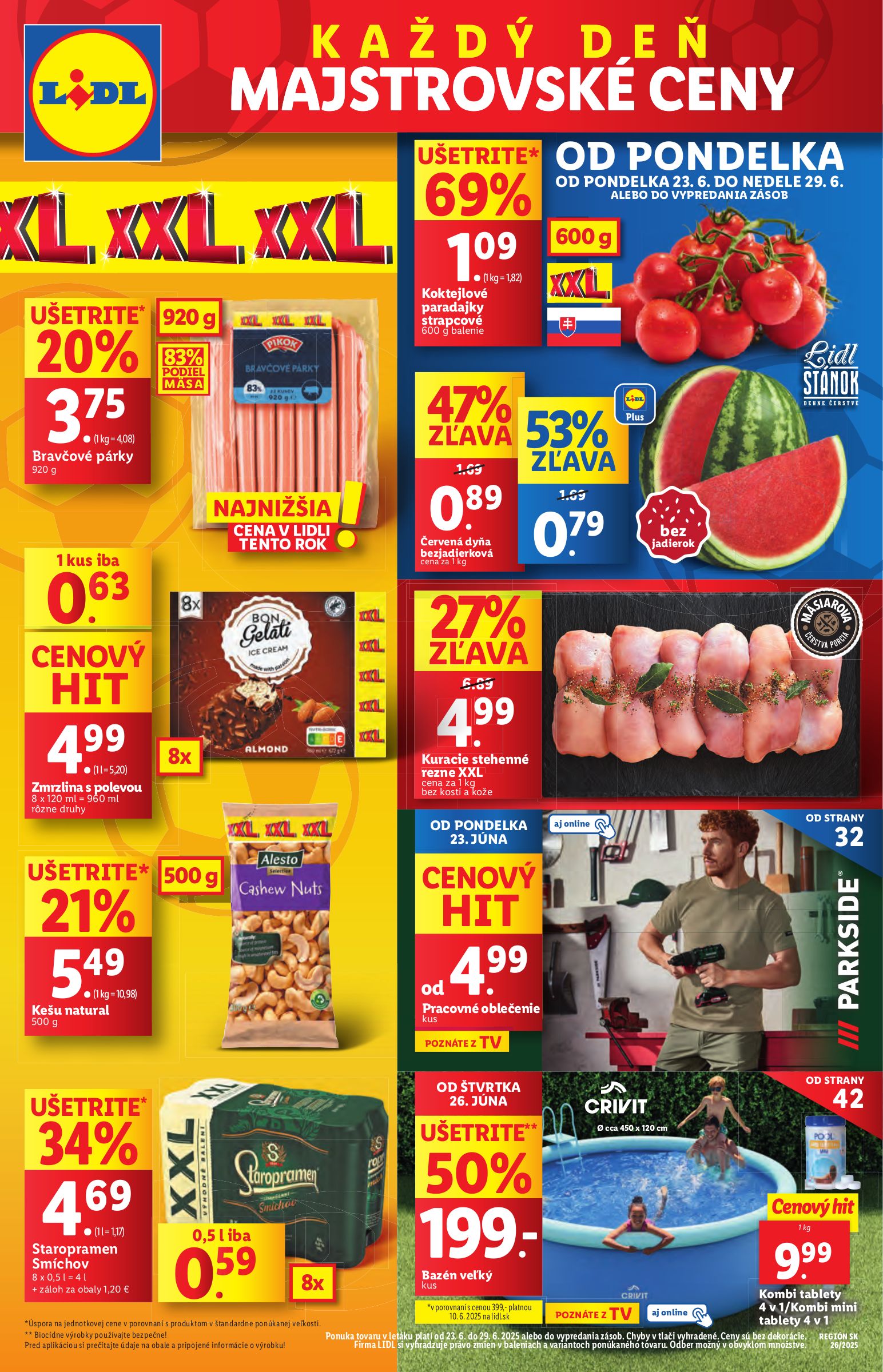 lidl - Leták Lidl platný od 23.06. do 29.06. - page: 1 lidl - Leták Lidl platný od 23.06. do 29.06. - page: 1