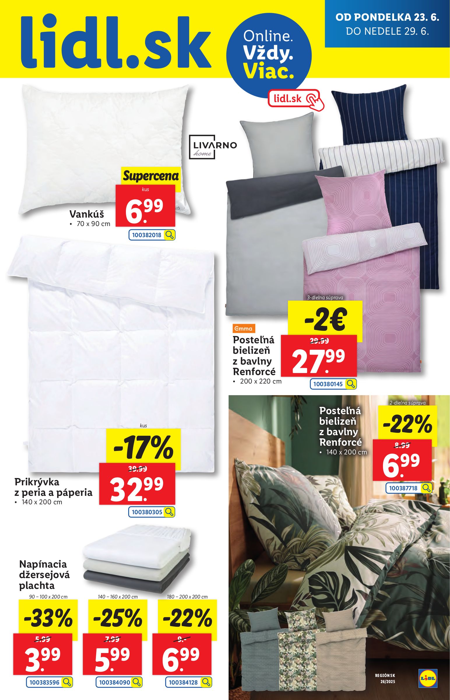 lidl - Leták Lidl platný od 23.06. do 29.06. - page: 63 lidl - Leták Lidl platný od 23.06. do 29.06. - page: 63