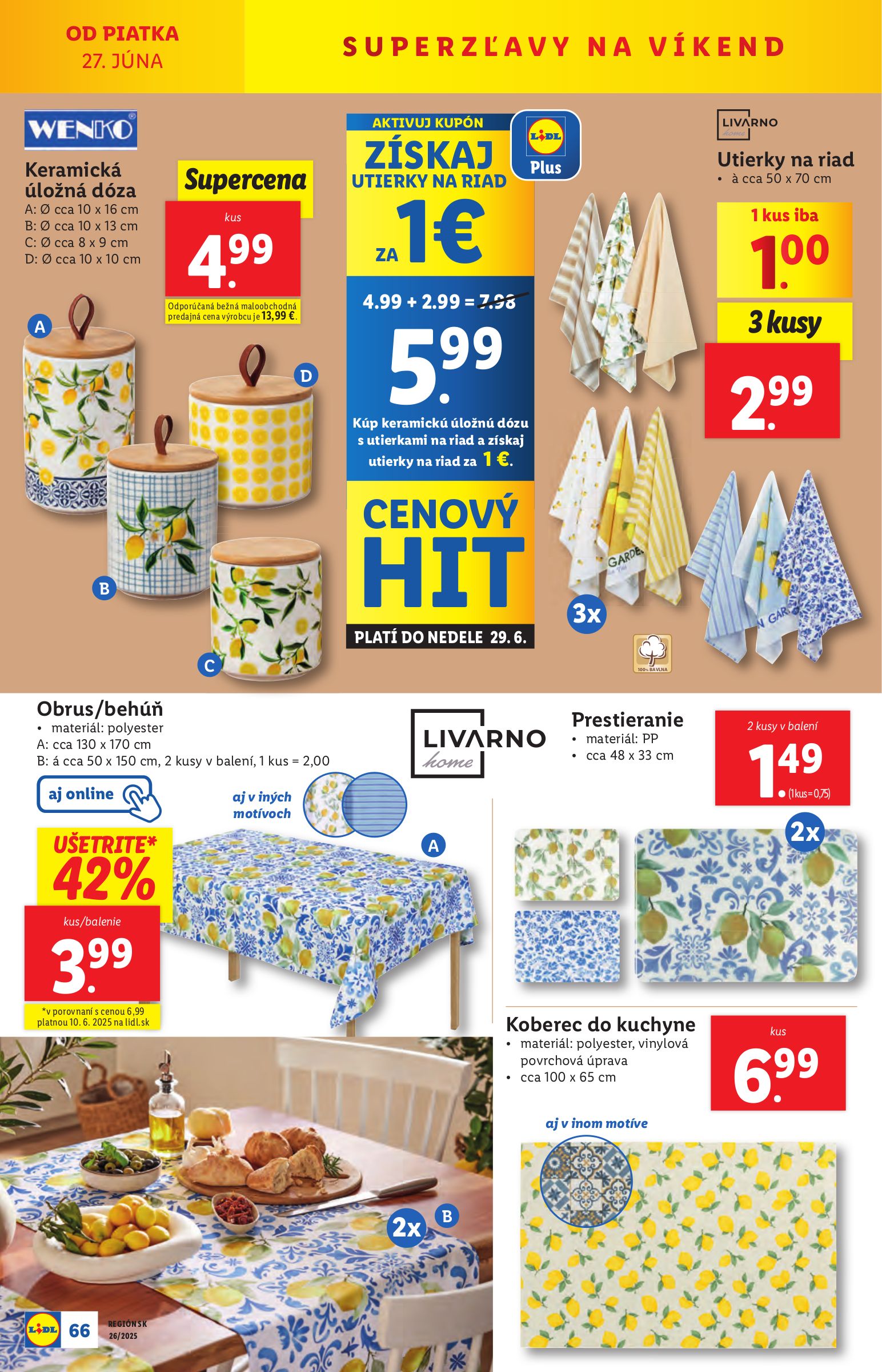 lidl - Leták Lidl platný od 23.06. do 29.06. - page: 82 lidl - Leták Lidl platný od 23.06. do 29.06. - page: 82