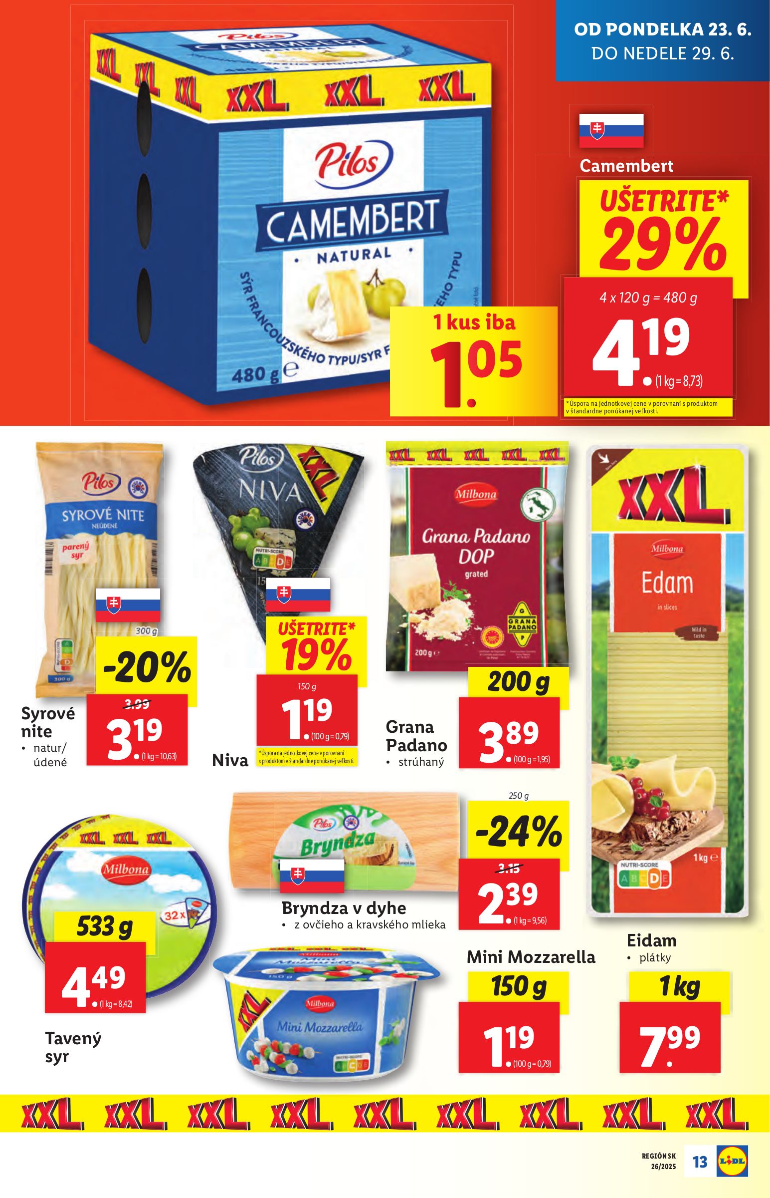 lidl - Leták Lidl platný od 23.06. do 29.06. - page: 19 lidl - Leták Lidl platný od 23.06. do 29.06. - page: 19