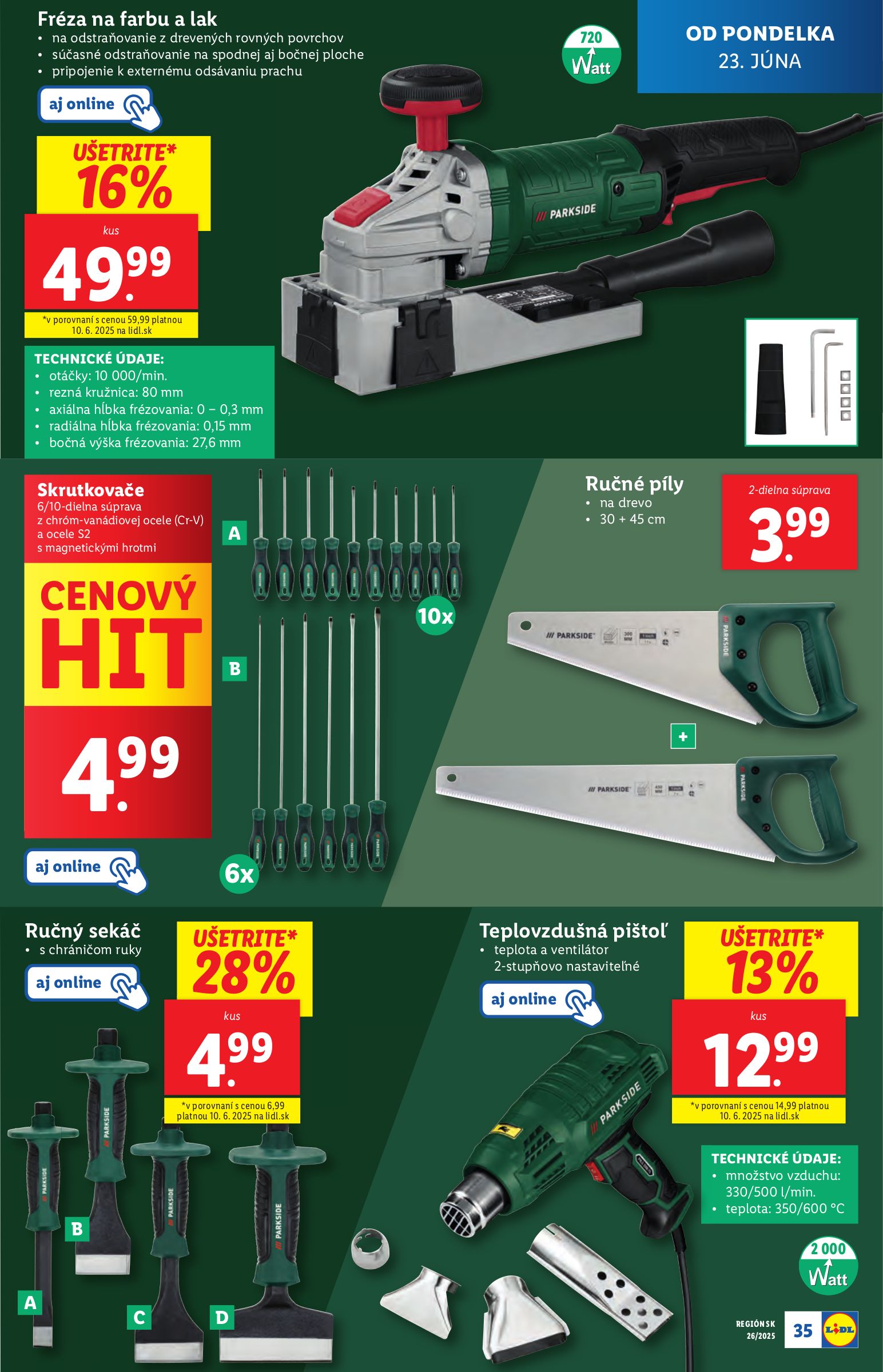 lidl - Leták Lidl platný od 23.06. do 29.06. - page: 45 lidl - Leták Lidl platný od 23.06. do 29.06. - page: 45