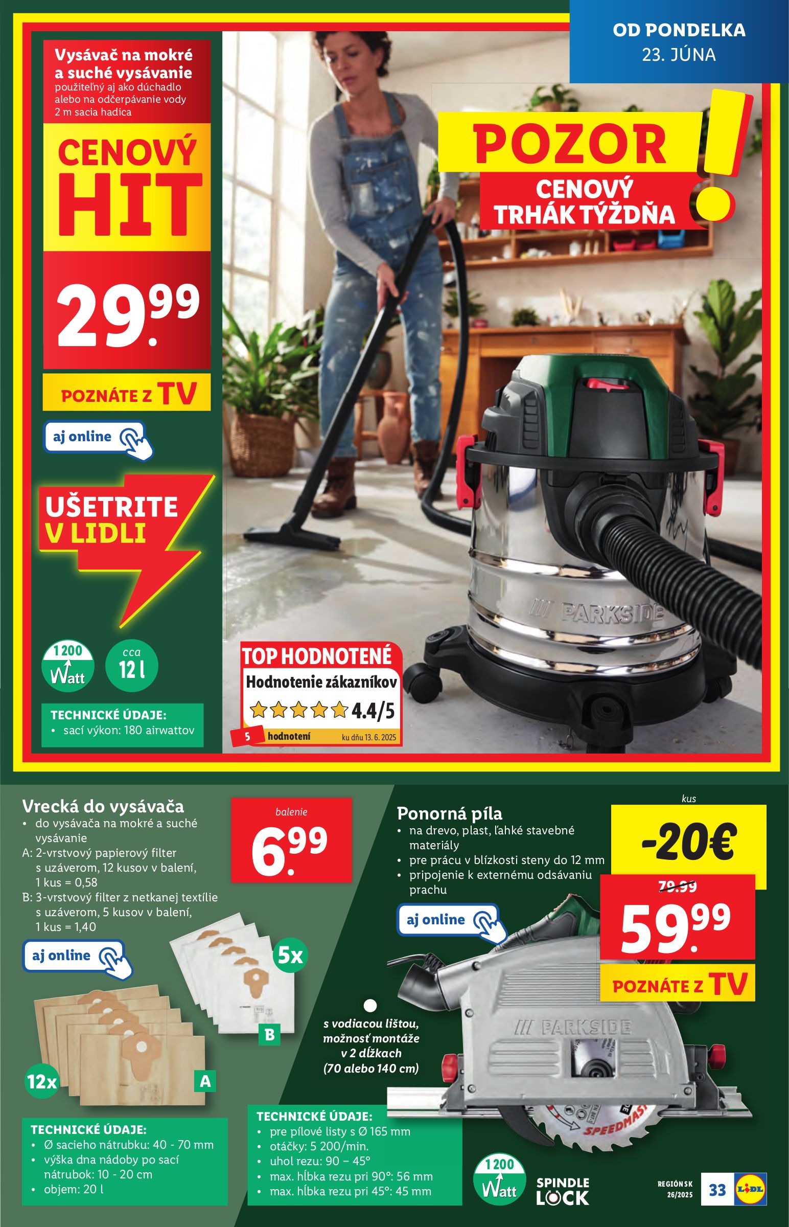 lidl - Leták Lidl platný od 23.06. do 29.06. - page: 43 lidl - Leták Lidl platný od 23.06. do 29.06. - page: 43