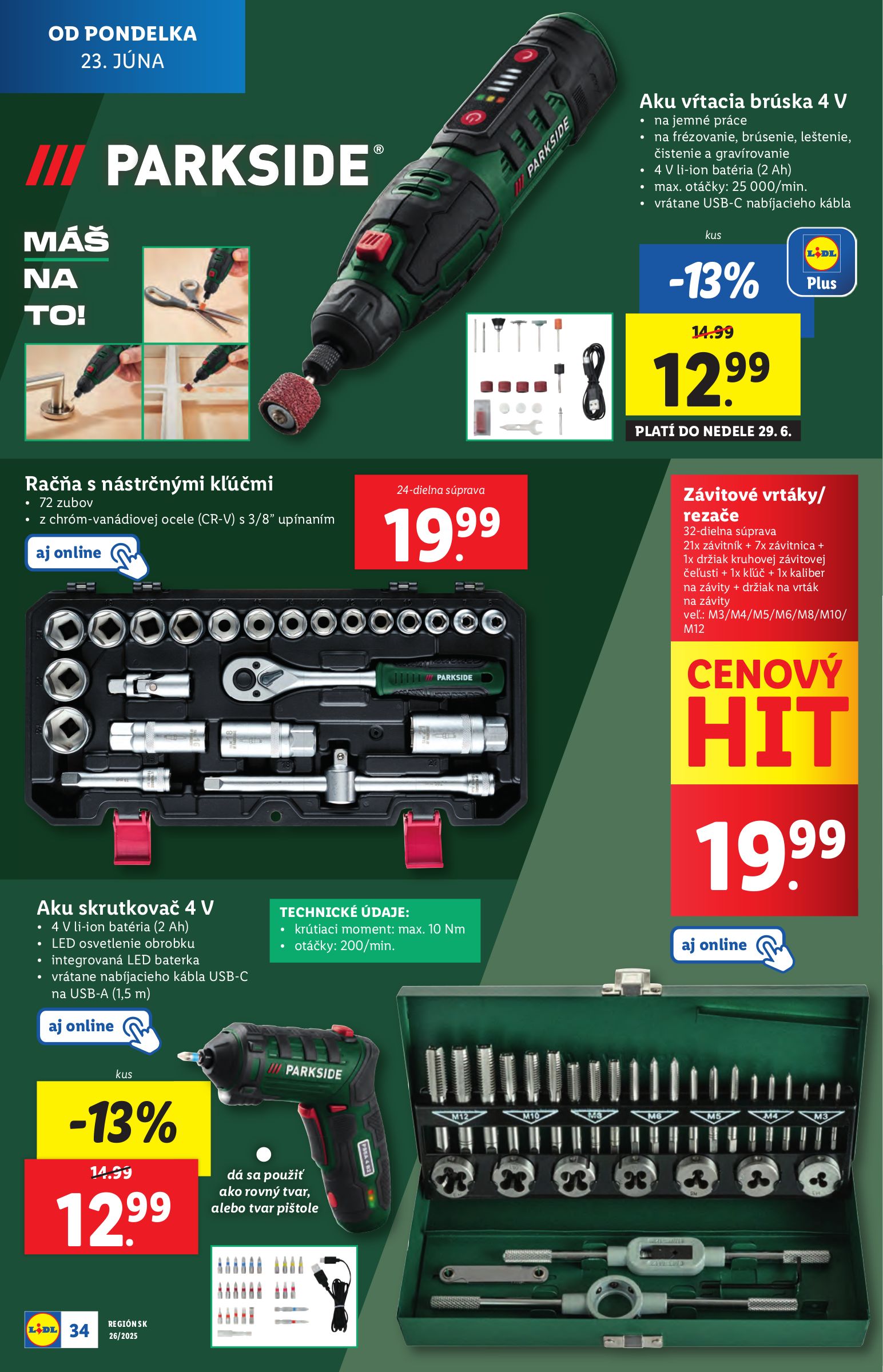 lidl - Leták Lidl platný od 23.06. do 29.06. - page: 44 lidl - Leták Lidl platný od 23.06. do 29.06. - page: 44