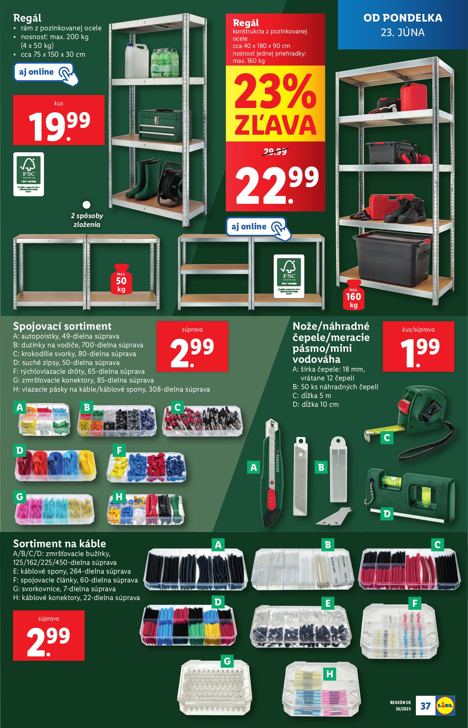 lidl - Leták Lidl platný od 23.06. do 29.06. - page: 47 lidl - Leták Lidl platný od 23.06. do 29.06. - page: 47