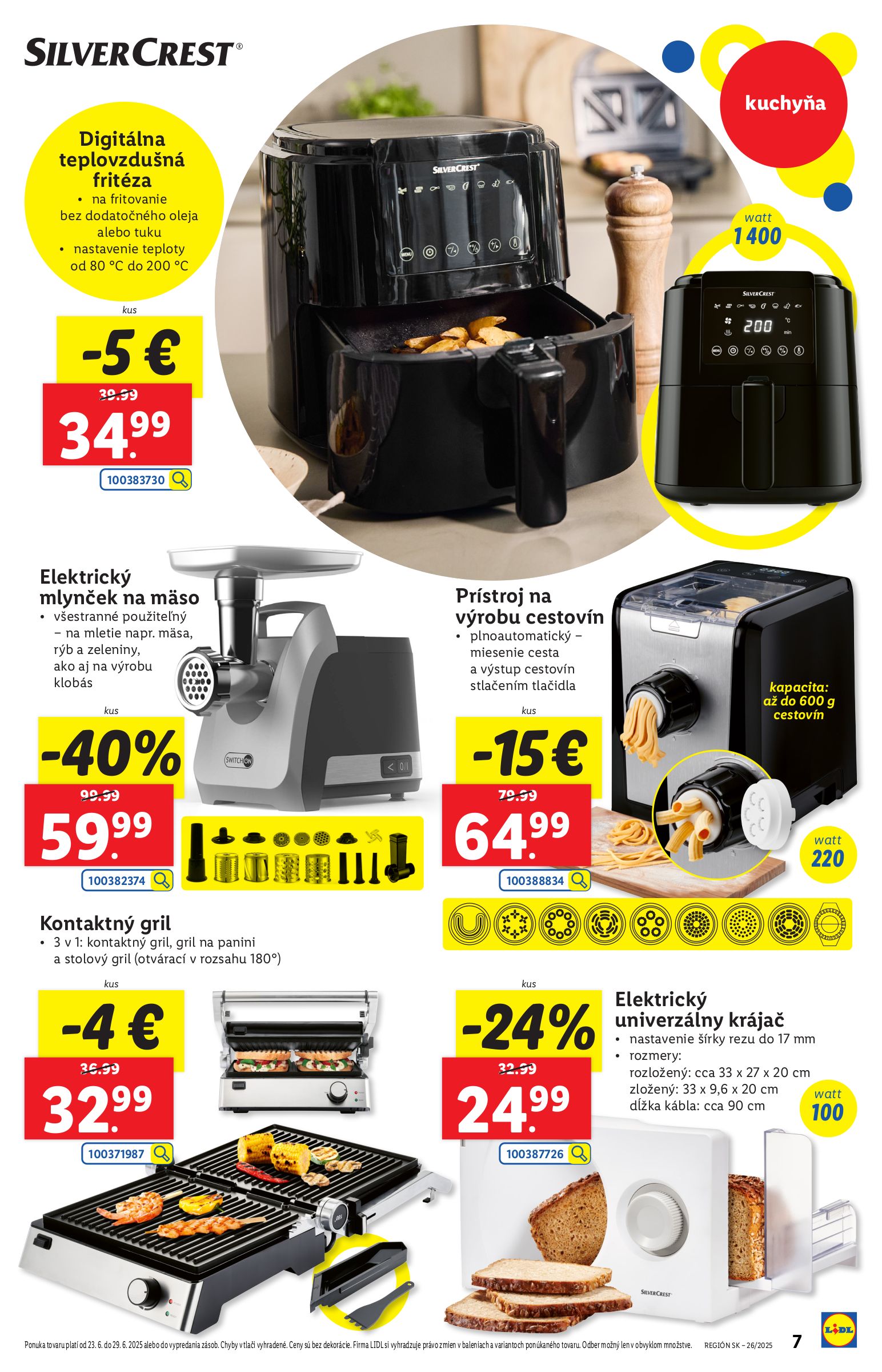 lidl - Leták Lidl.sk platný od 23.06. do 29.06. - page: 7