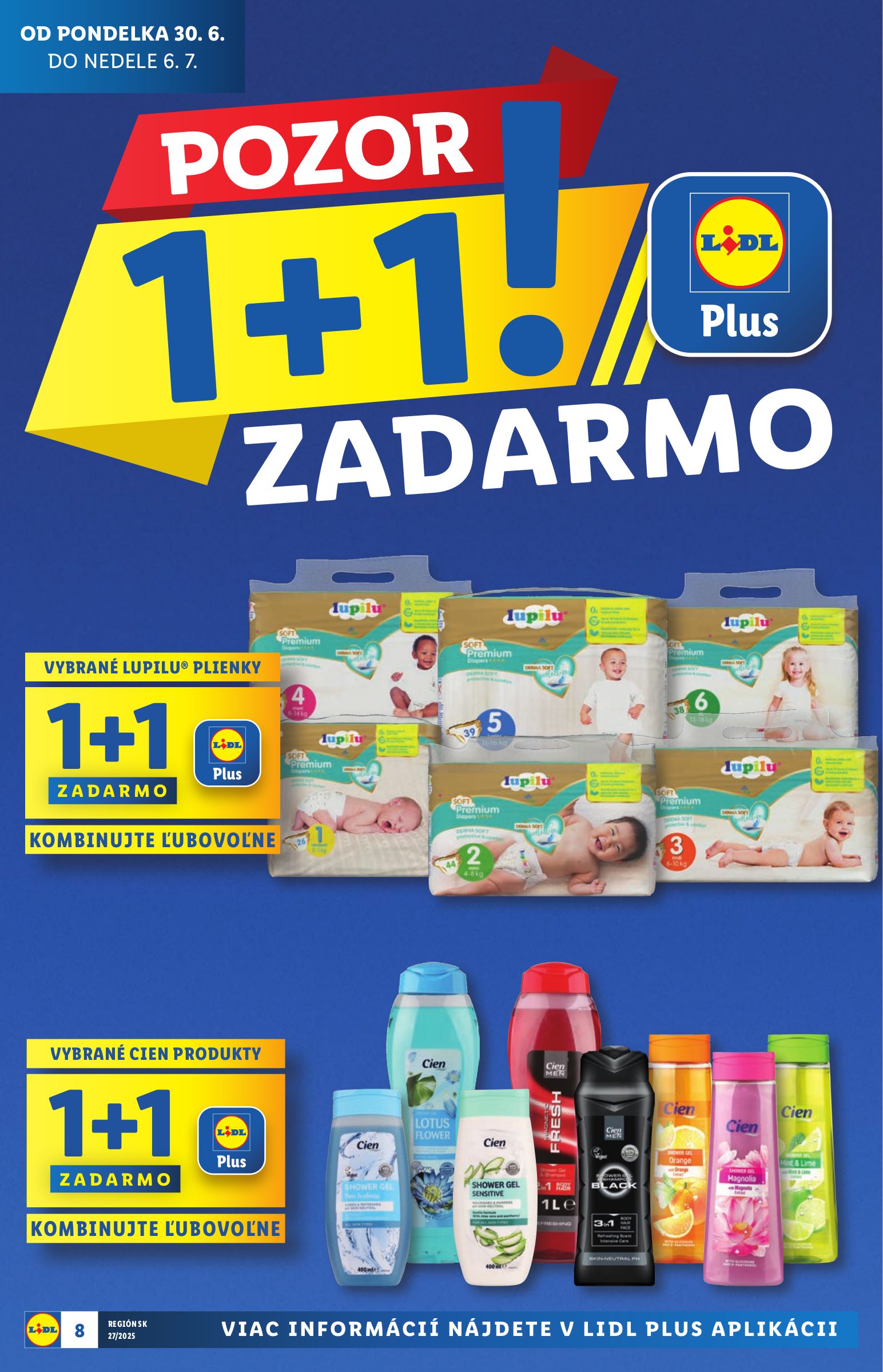 lidl - Leták Lidl - Extra akcie pre vybrané predajne platný od 30.06. do 06.07. - page: 8