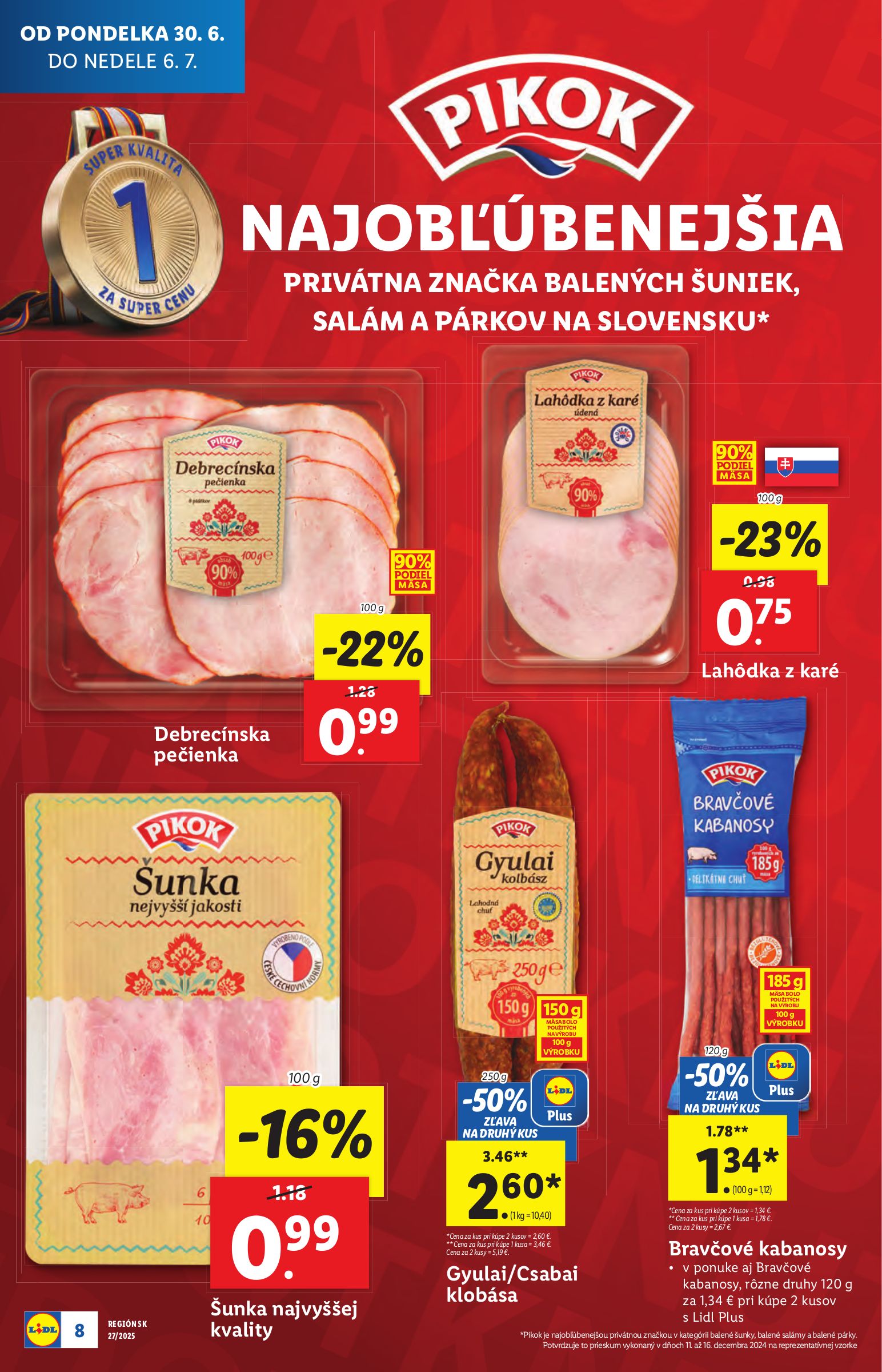 lidl - Leták Lidl platný od 30.06. do 06.07. - page: 8 lidl - Leták Lidl platný od 30.06. do 06.07. - page: 8
