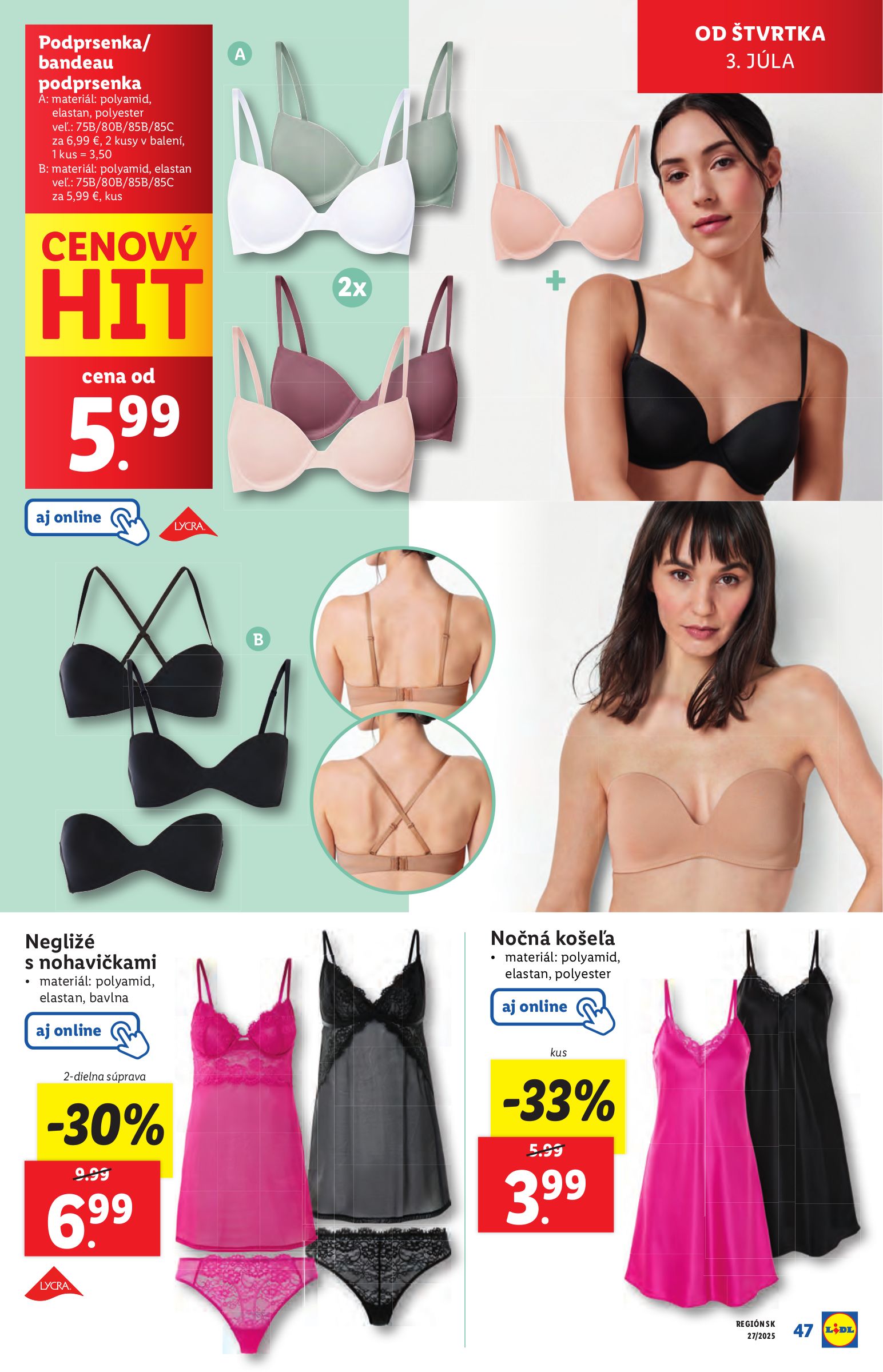 lidl - Leták Lidl platný od 30.06. do 06.07. - page: 61 lidl - Leták Lidl platný od 30.06. do 06.07. - page: 61