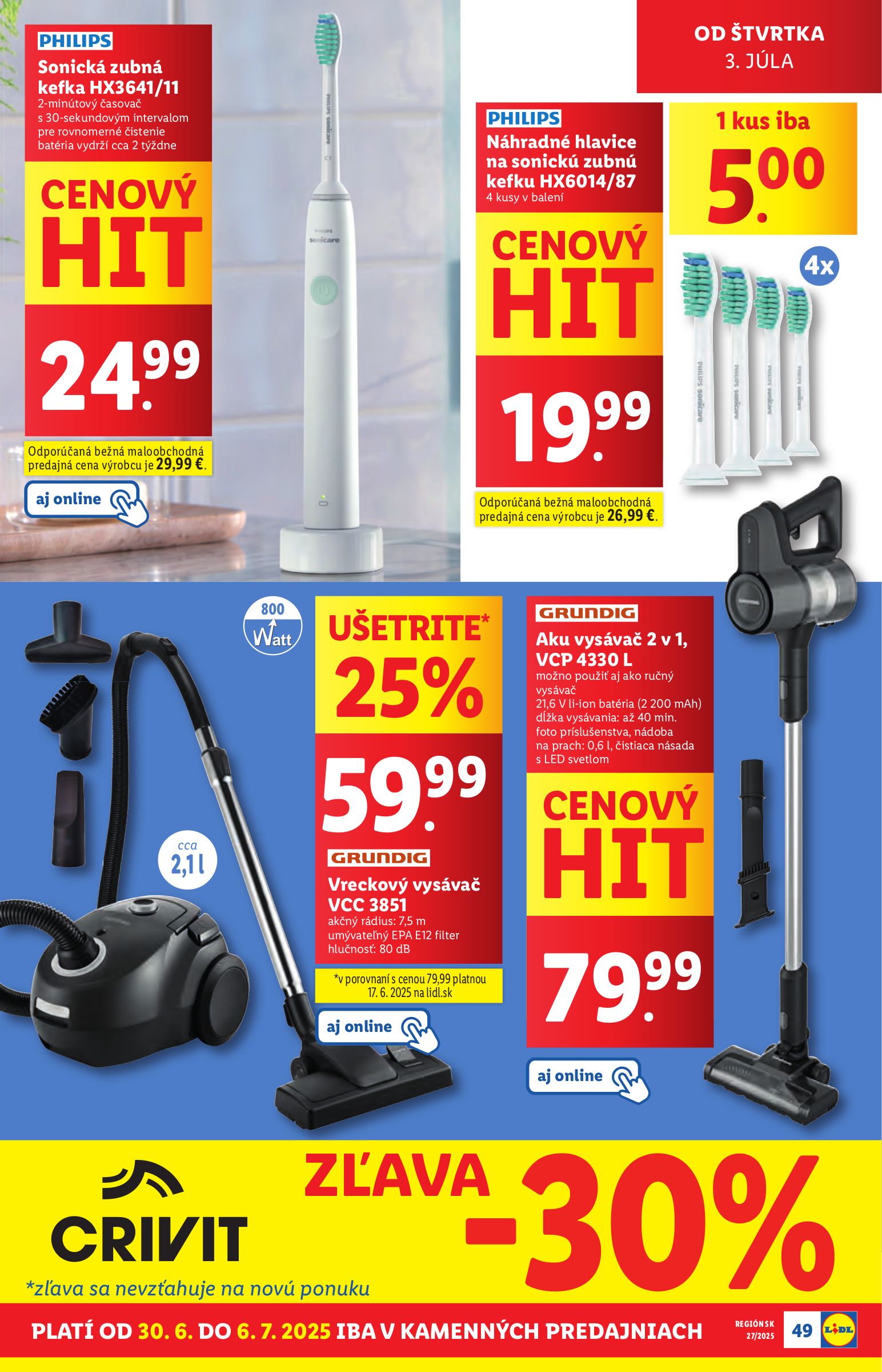 lidl - Leták Lidl platný od 30.06. do 06.07. - page: 63 lidl - Leták Lidl platný od 30.06. do 06.07. - page: 63
