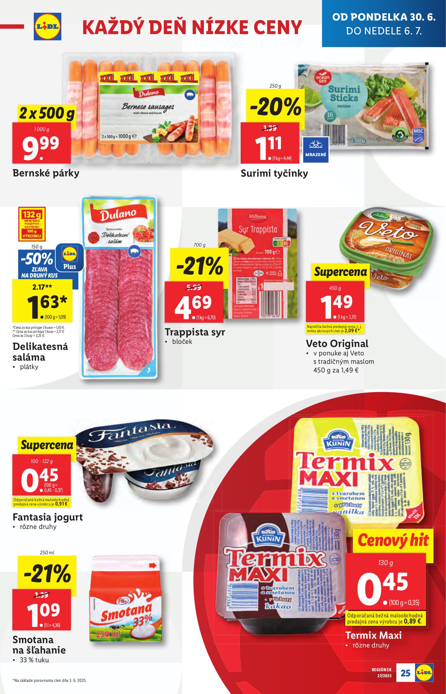 lidl - Leták Lidl platný od 30.06. do 06.07. - page: 27 lidl - Leták Lidl platný od 30.06. do 06.07. - page: 27