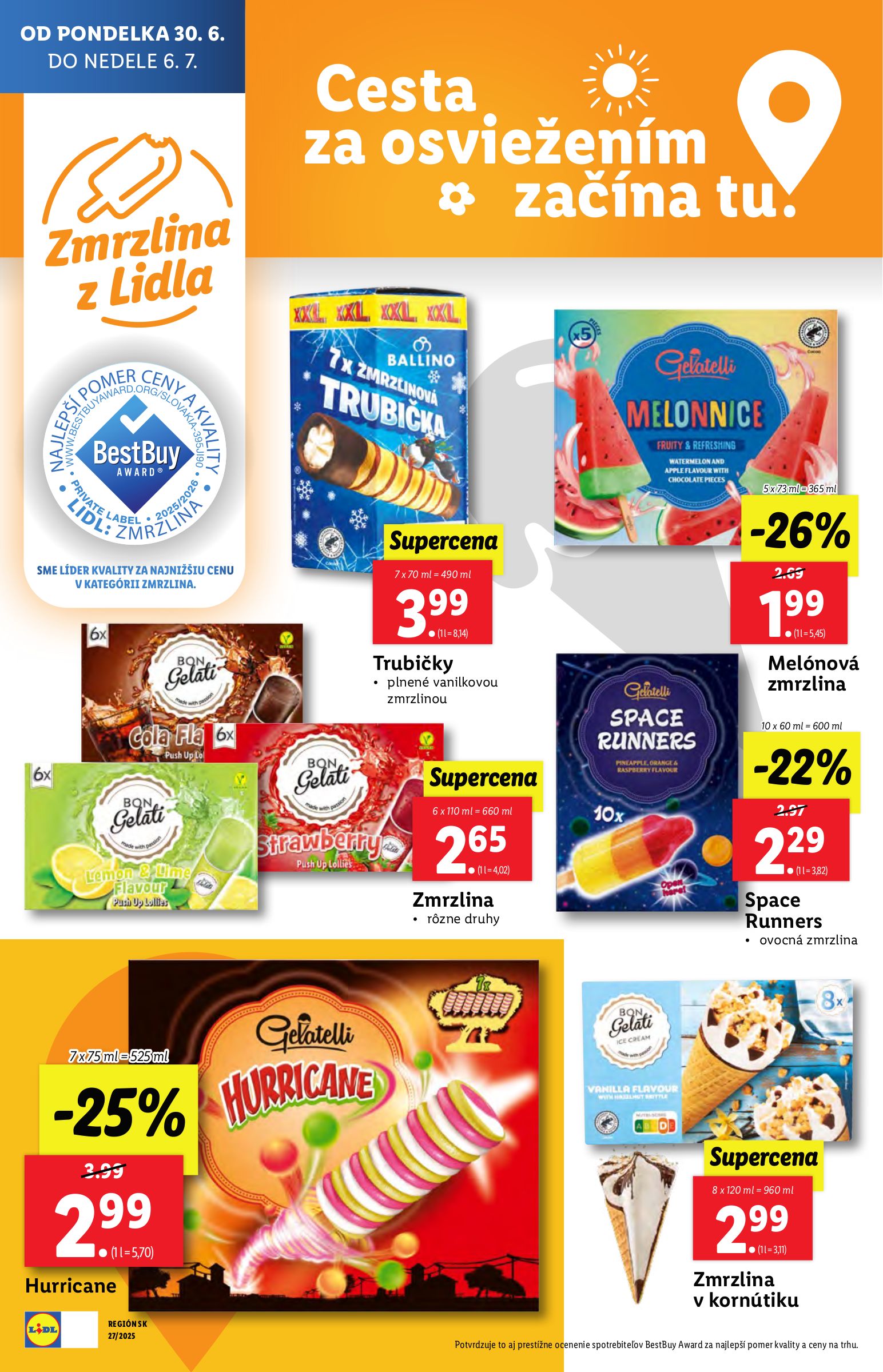lidl - Leták Lidl platný od 30.06. do 06.07. - page: 32 lidl - Leták Lidl platný od 30.06. do 06.07. - page: 32