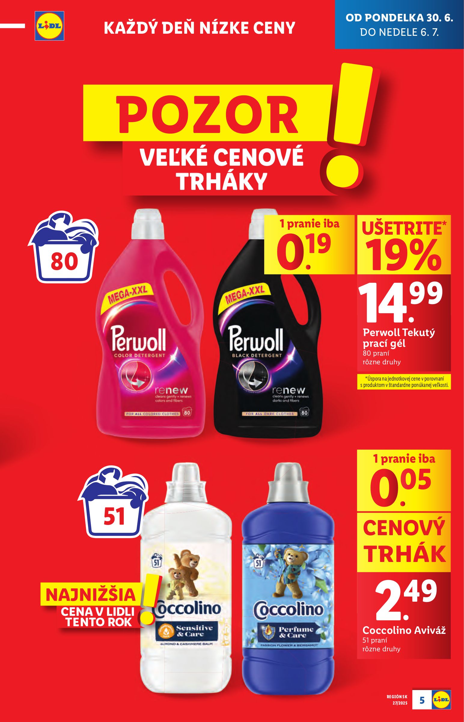 lidl - Leták Lidl platný od 30.06. do 06.07. - page: 5 lidl - Leták Lidl platný od 30.06. do 06.07. - page: 5