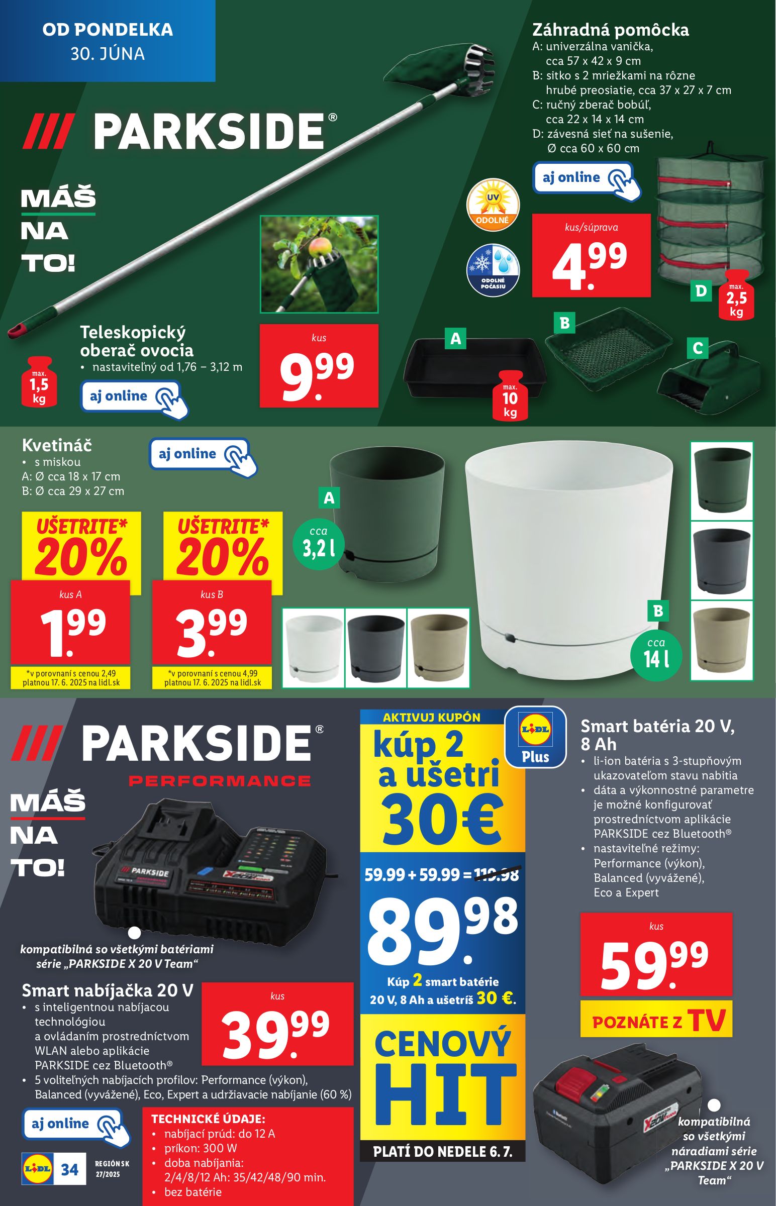 lidl - Leták Lidl platný od 30.06. do 06.07. - page: 44 lidl - Leták Lidl platný od 30.06. do 06.07. - page: 44