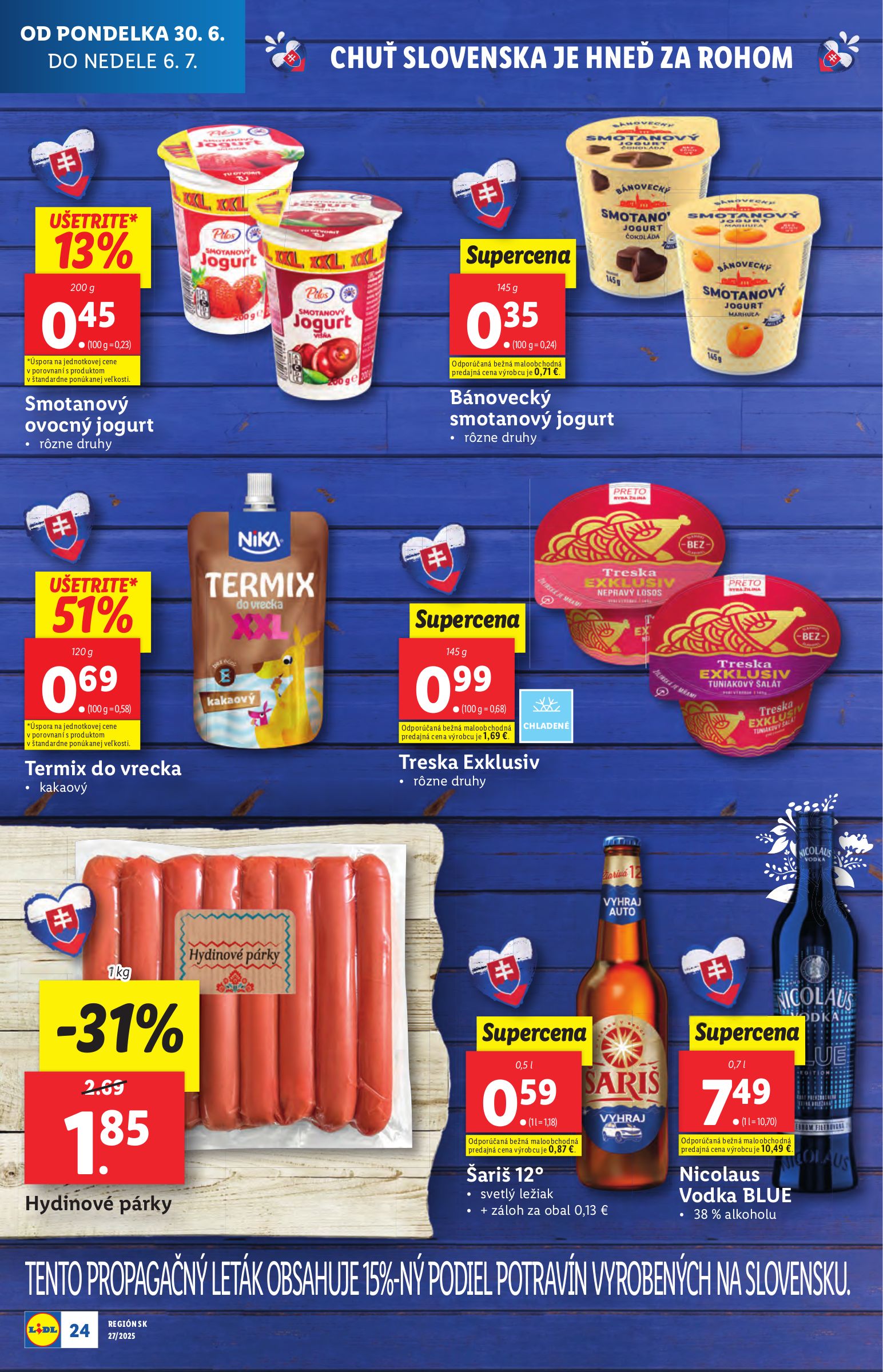 lidl - Leták Lidl platný od 30.06. do 06.07. - page: 26 lidl - Leták Lidl platný od 30.06. do 06.07. - page: 26