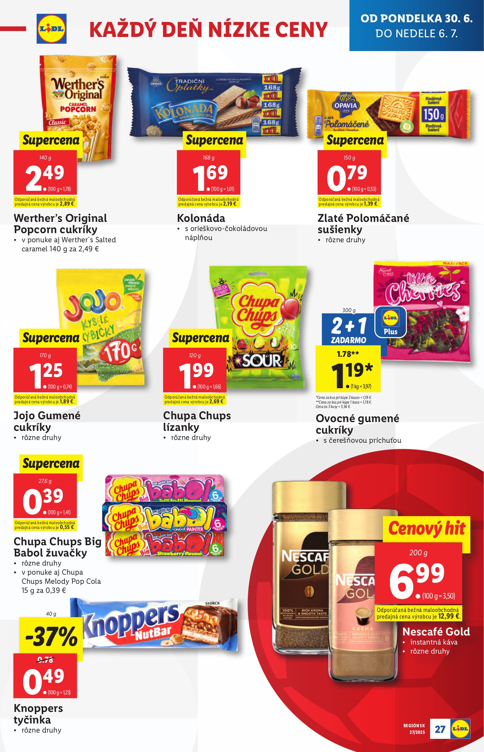 lidl - Leták Lidl platný od 30.06. do 06.07. - page: 29 lidl - Leták Lidl platný od 30.06. do 06.07. - page: 29
