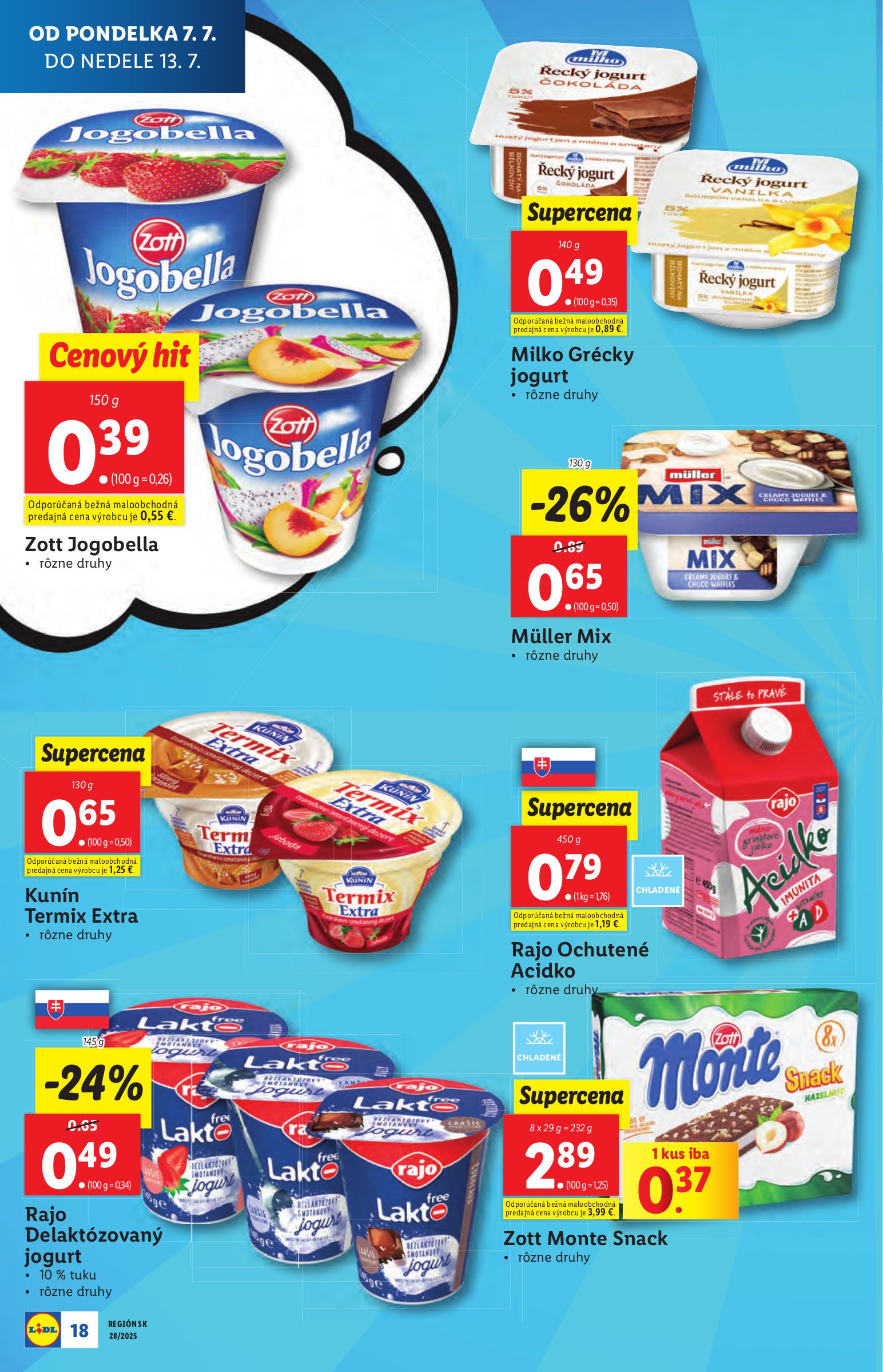 lidl - Leták Lidl platný od 07.07. do 13.07. - page: 18 lidl - Leták Lidl platný od 07.07. do 13.07. - page: 18