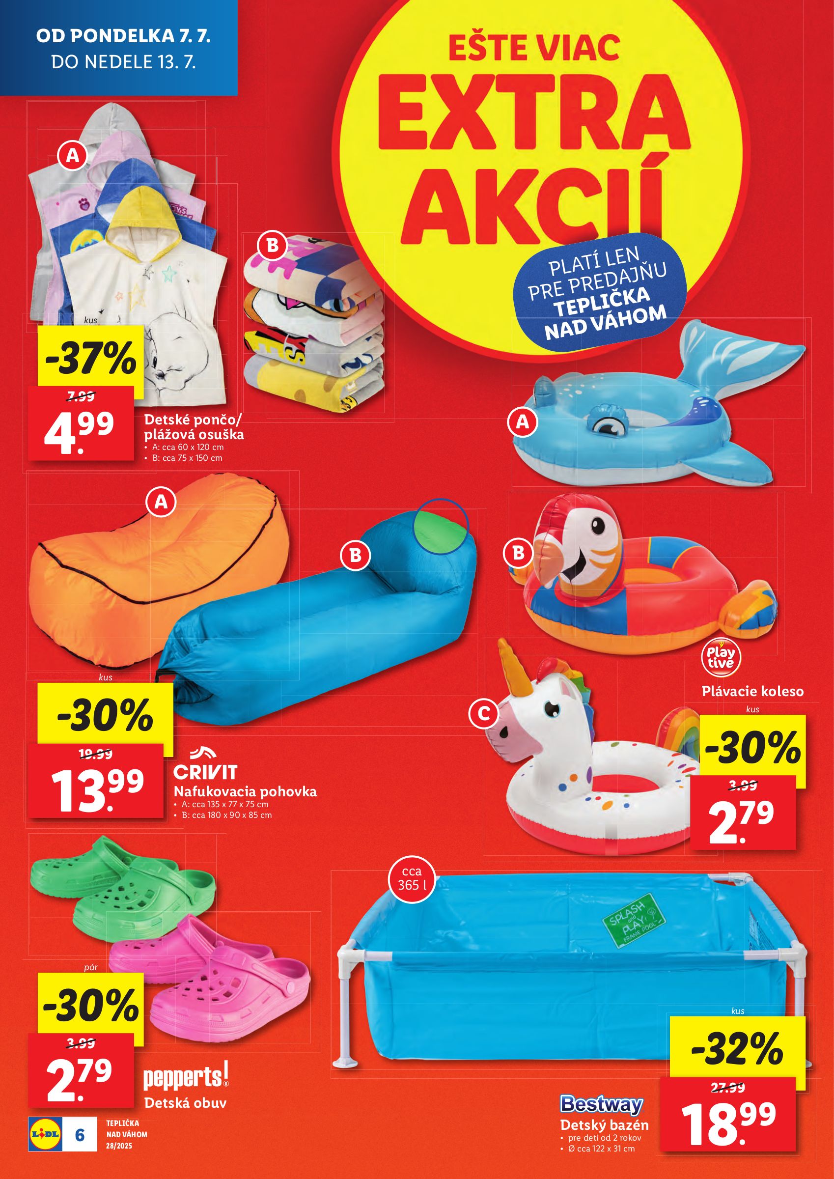 lidl - Leták Lidl - Nová predajňa v Tepličke nad Váhom platný od 07.07. do 13.07. - page: 6