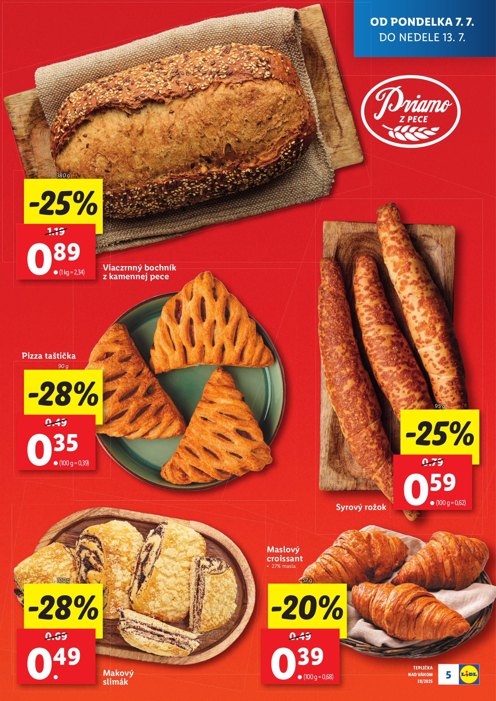 lidl - Leták Lidl - Nová predajňa v Tepličke nad Váhom platný od 07.07. do 13.07. - page: 5