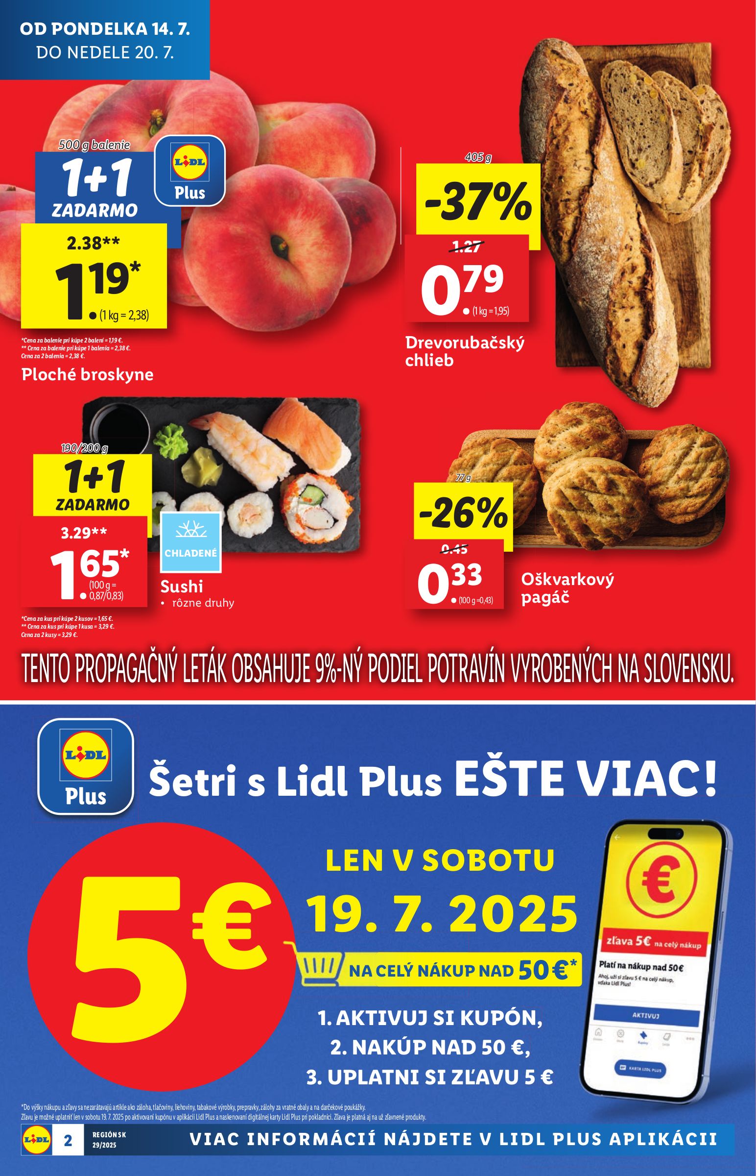 lidl - Leták Lidl - Špeciálne akcie - vybrané predajne platný od 14.07. do 20.07. - page: 2