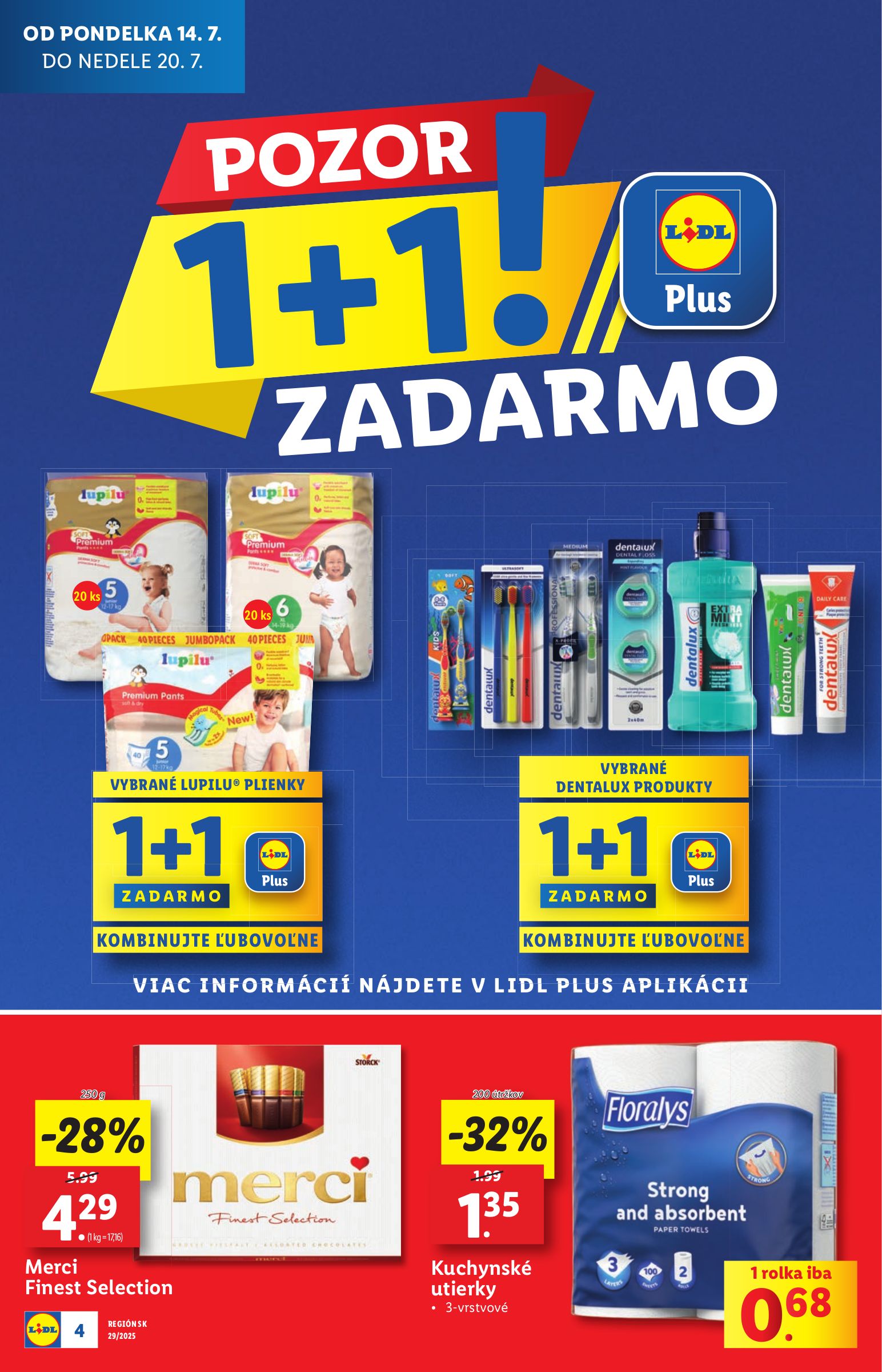 lidl - Leták Lidl - Špeciálne akcie - vybrané predajne platný od 14.07. do 20.07. - page: 4