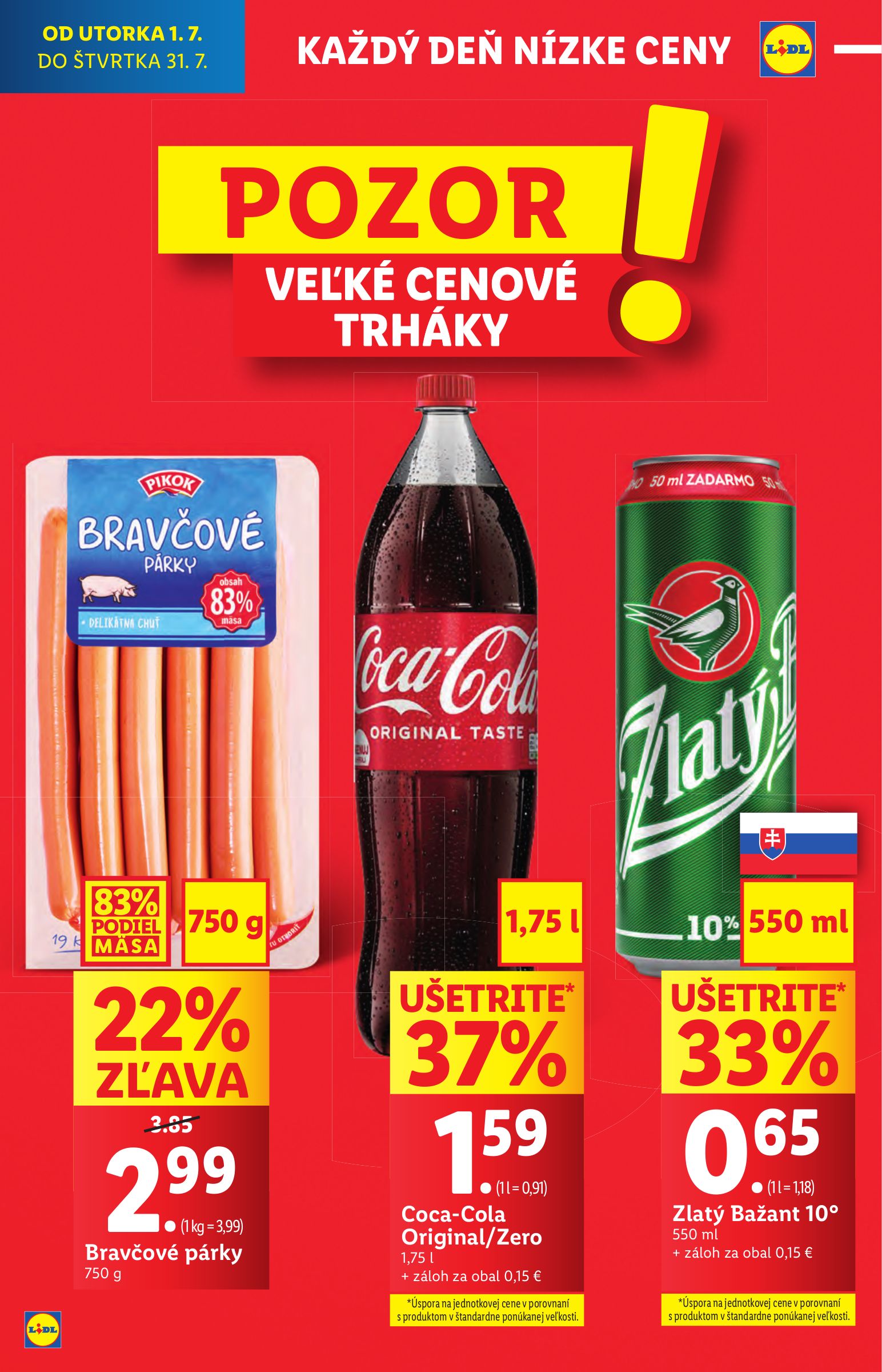 lidl - Leták Lidl platný od 14.07. do 20.07. - page: 7 lidl - Leták Lidl platný od 14.07. do 20.07. - page: 7