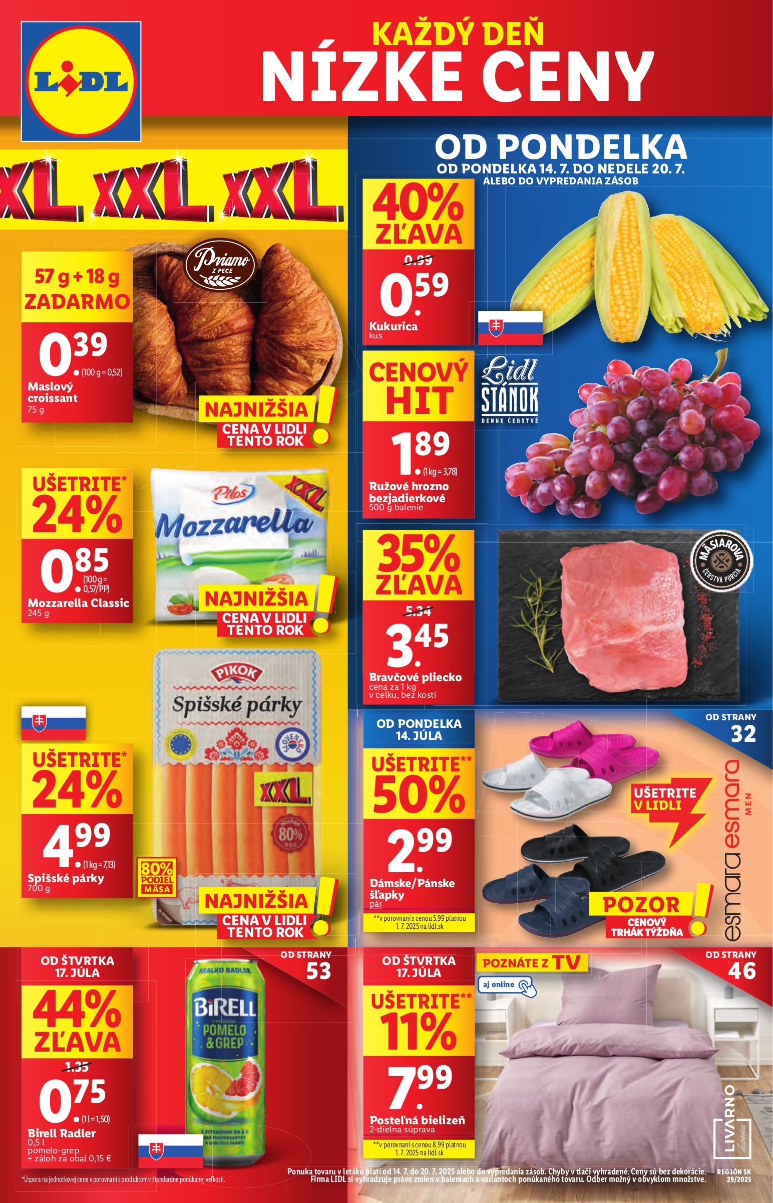 lidl - Leták Lidl platný od 14.07. do 20.07.