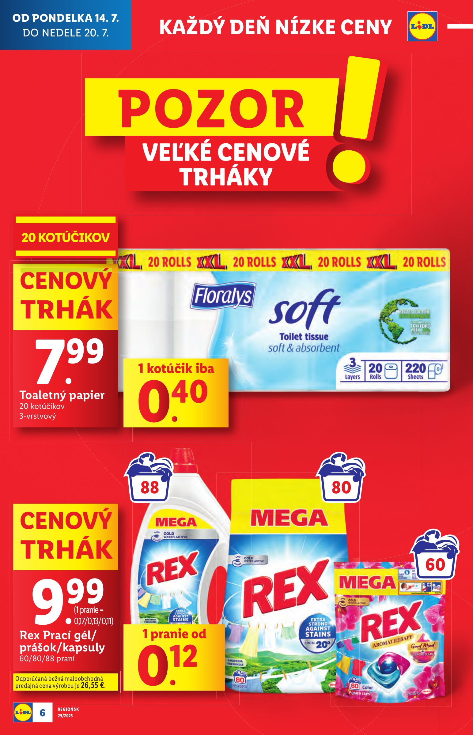 lidl - Leták Lidl platný od 14.07. do 20.07. - page: 6 lidl - Leták Lidl platný od 14.07. do 20.07. - page: 6