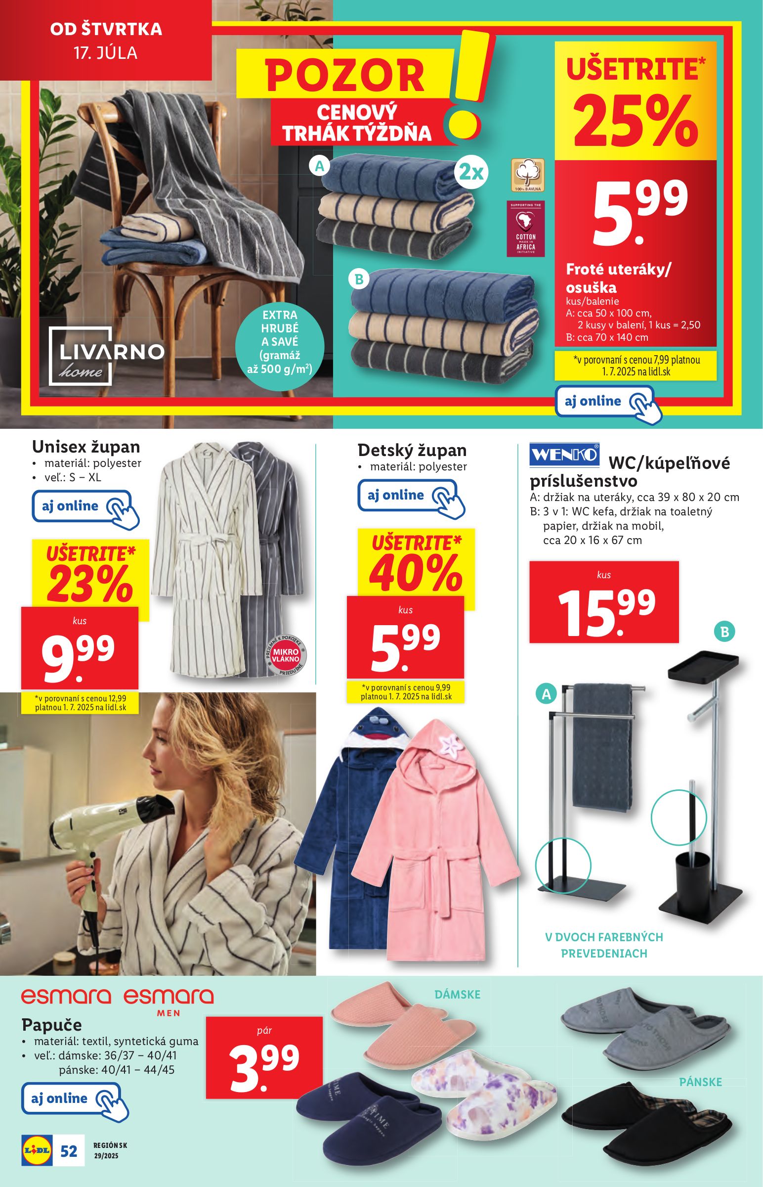 lidl - Leták Lidl platný od 14.07. do 20.07. - page: 62 lidl - Leták Lidl platný od 14.07. do 20.07. - page: 62