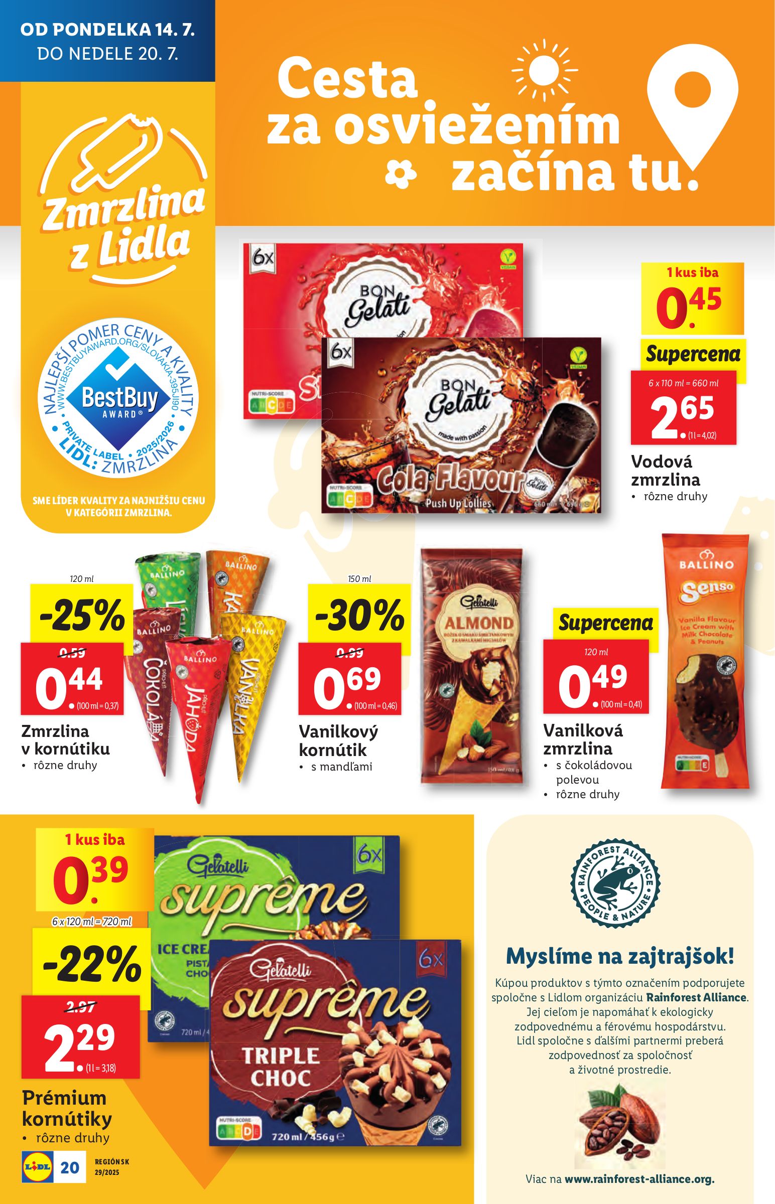 lidl - Leták Lidl platný od 14.07. do 20.07. - page: 22 lidl - Leták Lidl platný od 14.07. do 20.07. - page: 22