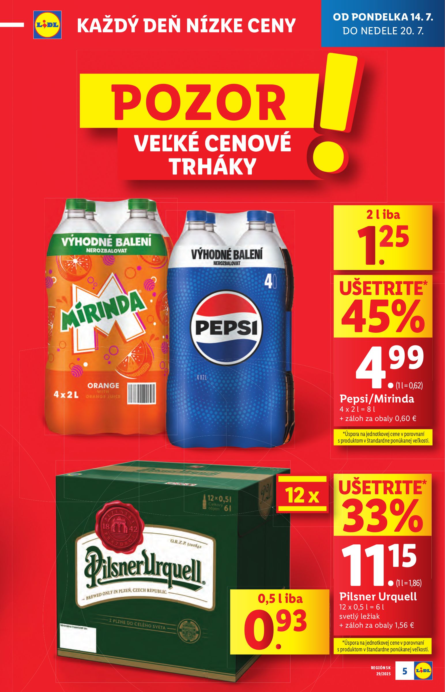 lidl - Leták Lidl platný od 14.07. do 20.07. - page: 5 lidl - Leták Lidl platný od 14.07. do 20.07. - page: 5