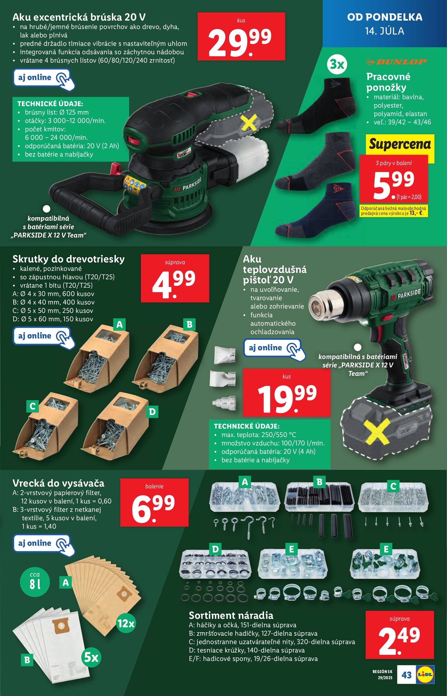 lidl - Leták Lidl platný od 14.07. do 20.07. - page: 47 lidl - Leták Lidl platný od 14.07. do 20.07. - page: 47