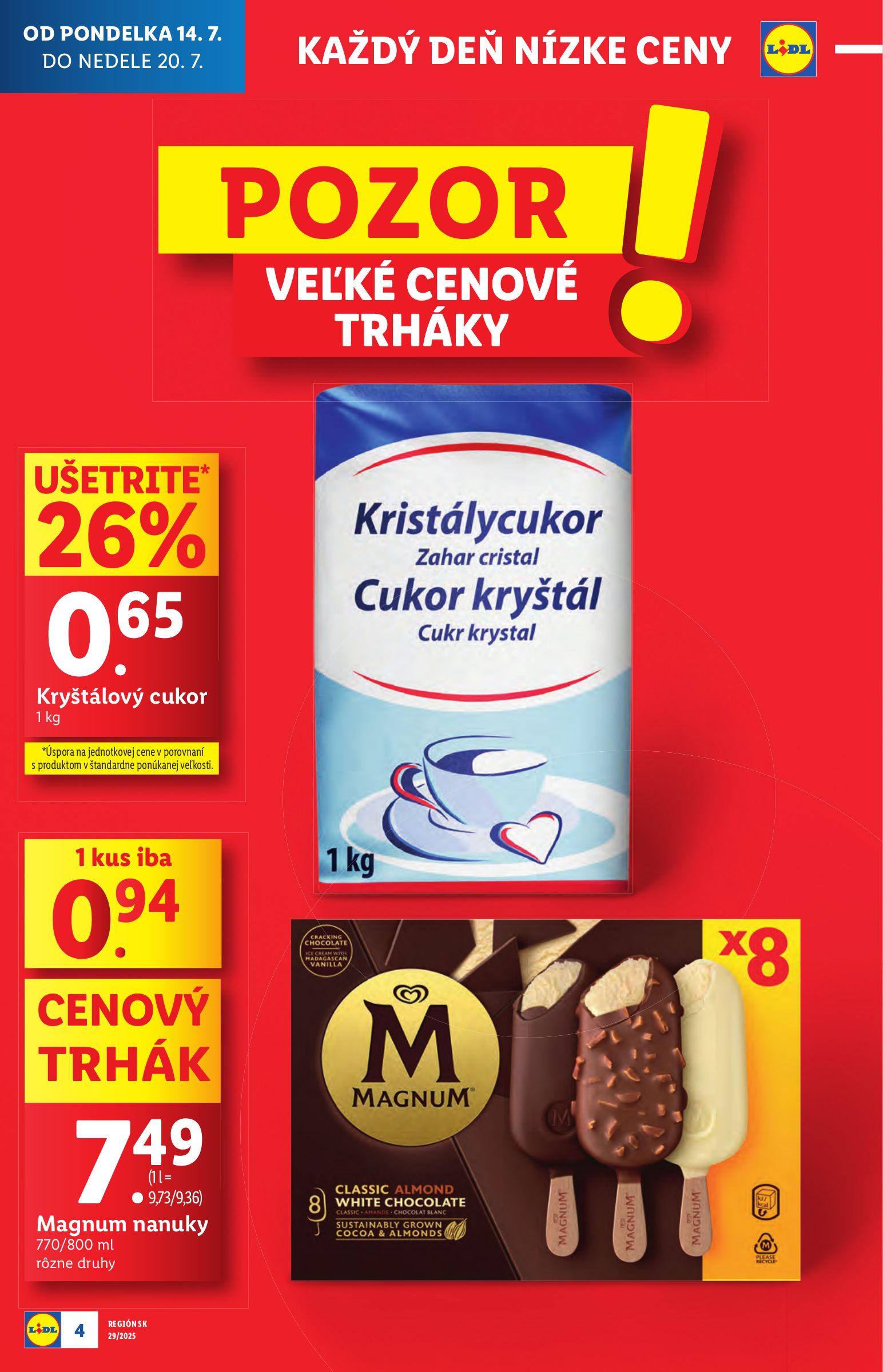 lidl - Leták Lidl platný od 14.07. do 20.07. - page: 4 lidl - Leták Lidl platný od 14.07. do 20.07. - page: 4