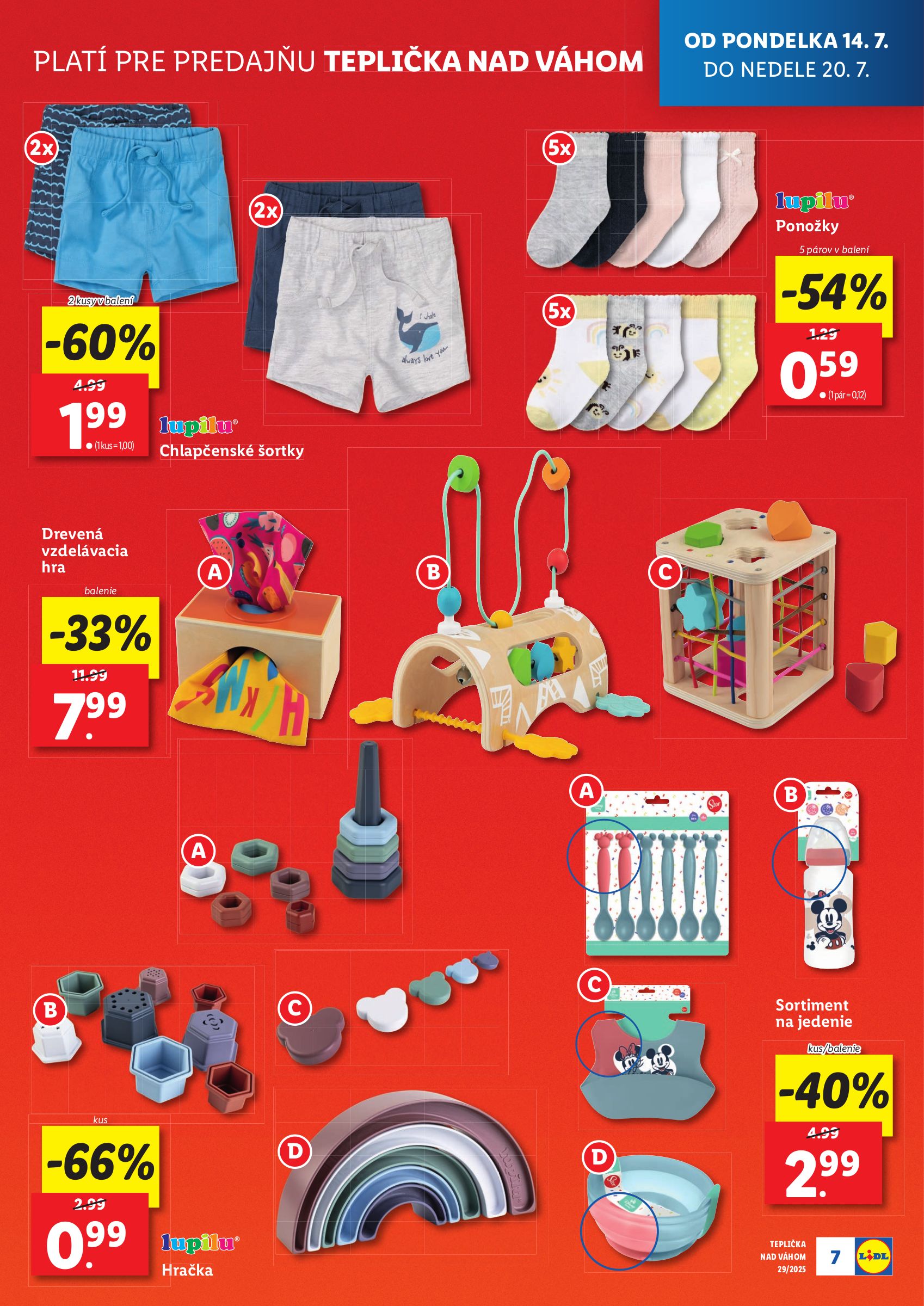 lidl - Leták Lidl - Nová predajňa v Tepličke nad Váhom platný od 14.07. do 20.07. - page: 7