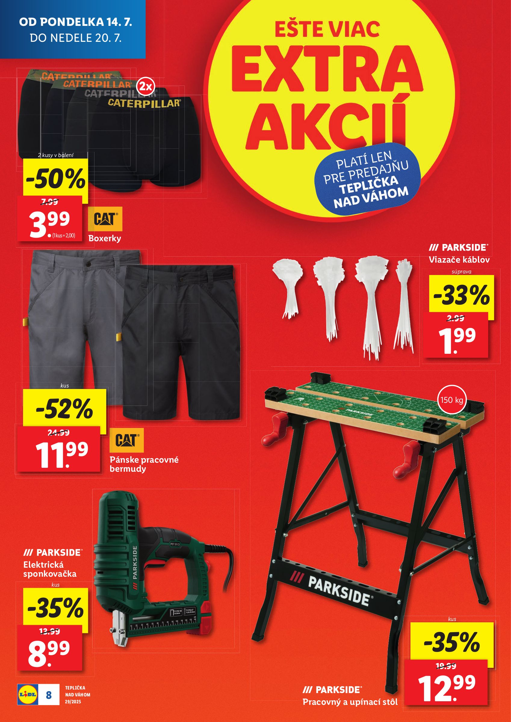 lidl - Leták Lidl - Nová predajňa v Tepličke nad Váhom platný od 14.07. do 20.07. - page: 8