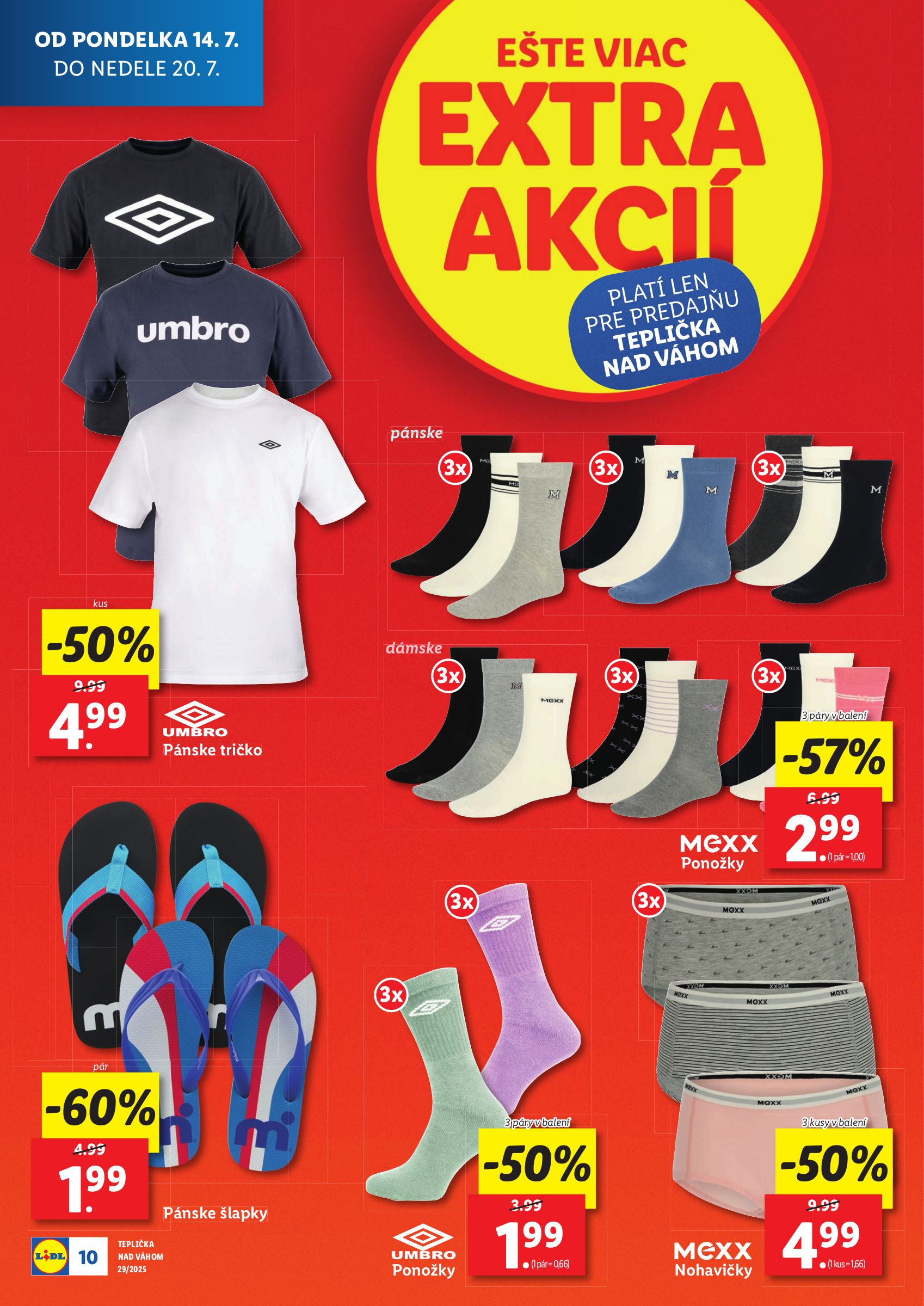 lidl - Leták Lidl - Nová predajňa v Tepličke nad Váhom platný od 14.07. do 20.07. - page: 10