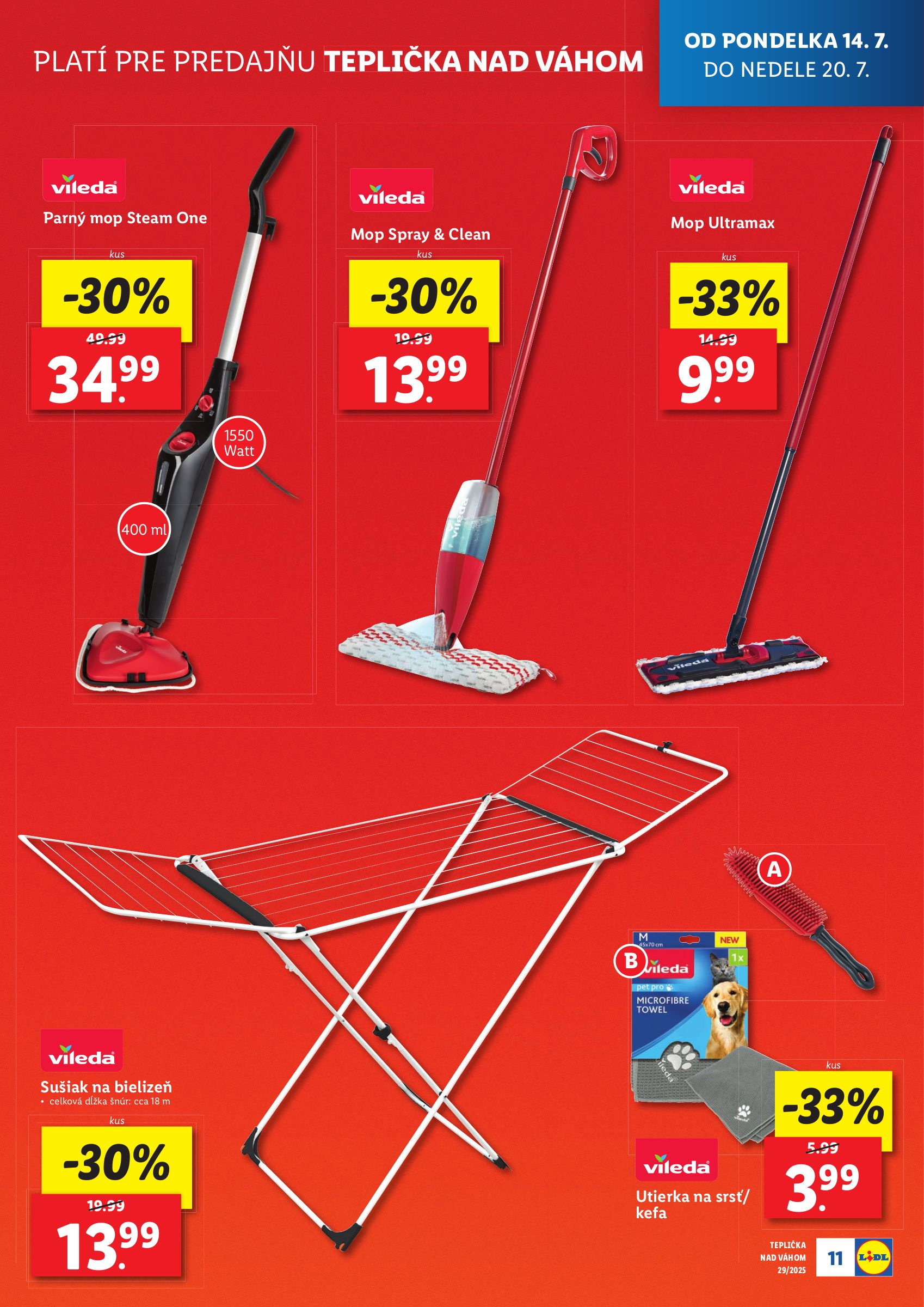 lidl - Leták Lidl - Nová predajňa v Tepličke nad Váhom platný od 14.07. do 20.07. - page: 11