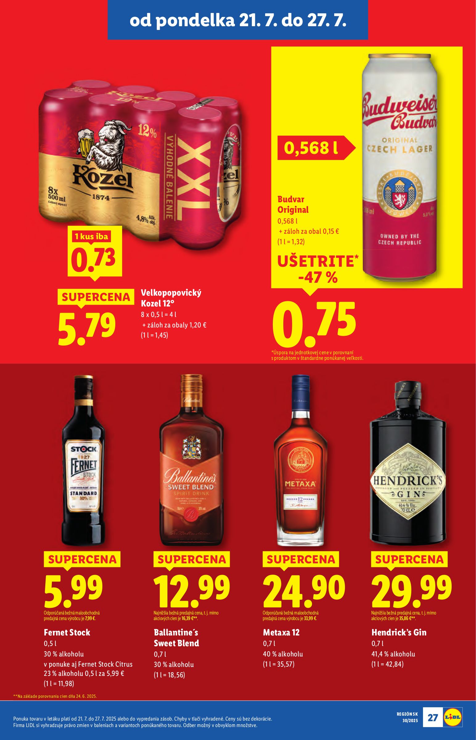 lidl - Leták Lidl platný od 21.07. do 27.07. - page: 33 lidl - Leták Lidl platný od 21.07. do 27.07. - page: 33