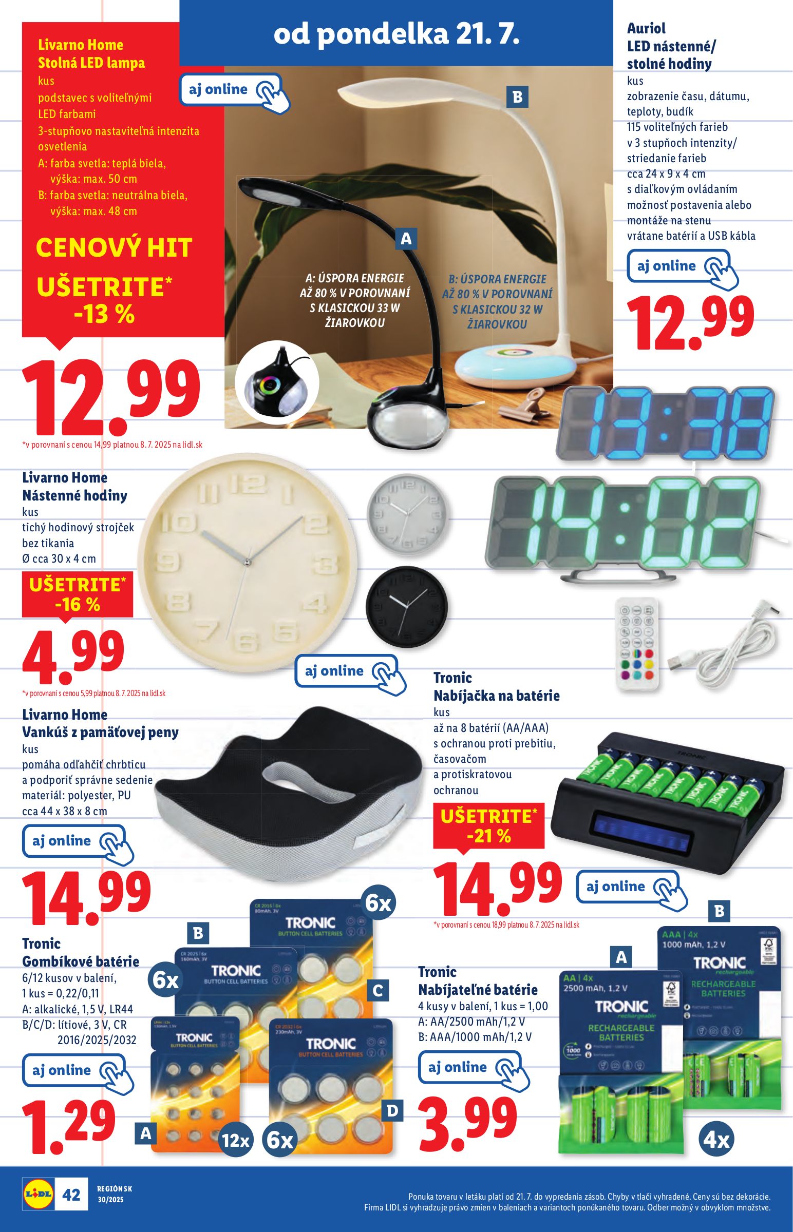 lidl - Leták Lidl platný od 21.07. do 27.07. - page: 56 lidl - Leták Lidl platný od 21.07. do 27.07. - page: 56