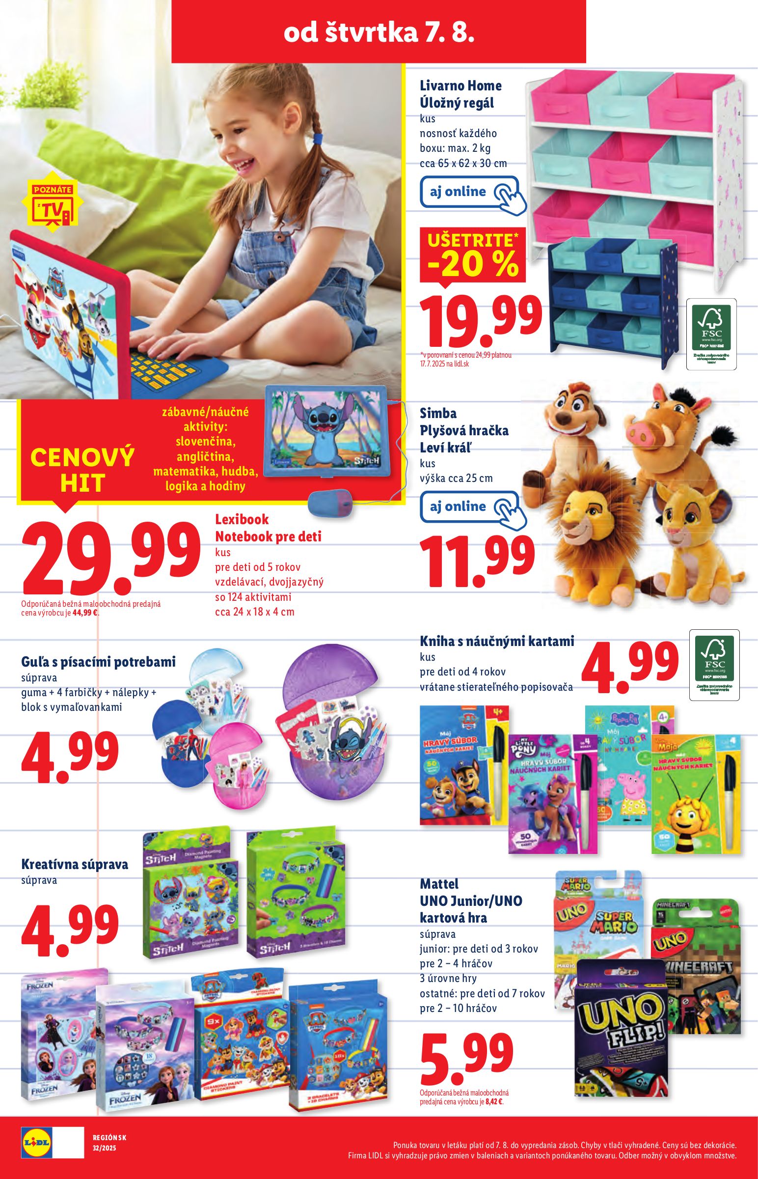 lidl - Leták Lidl platný od 04.08. do 10.08. - page: 82 lidl - Leták Lidl platný od 04.08. do 10.08. - page: 82