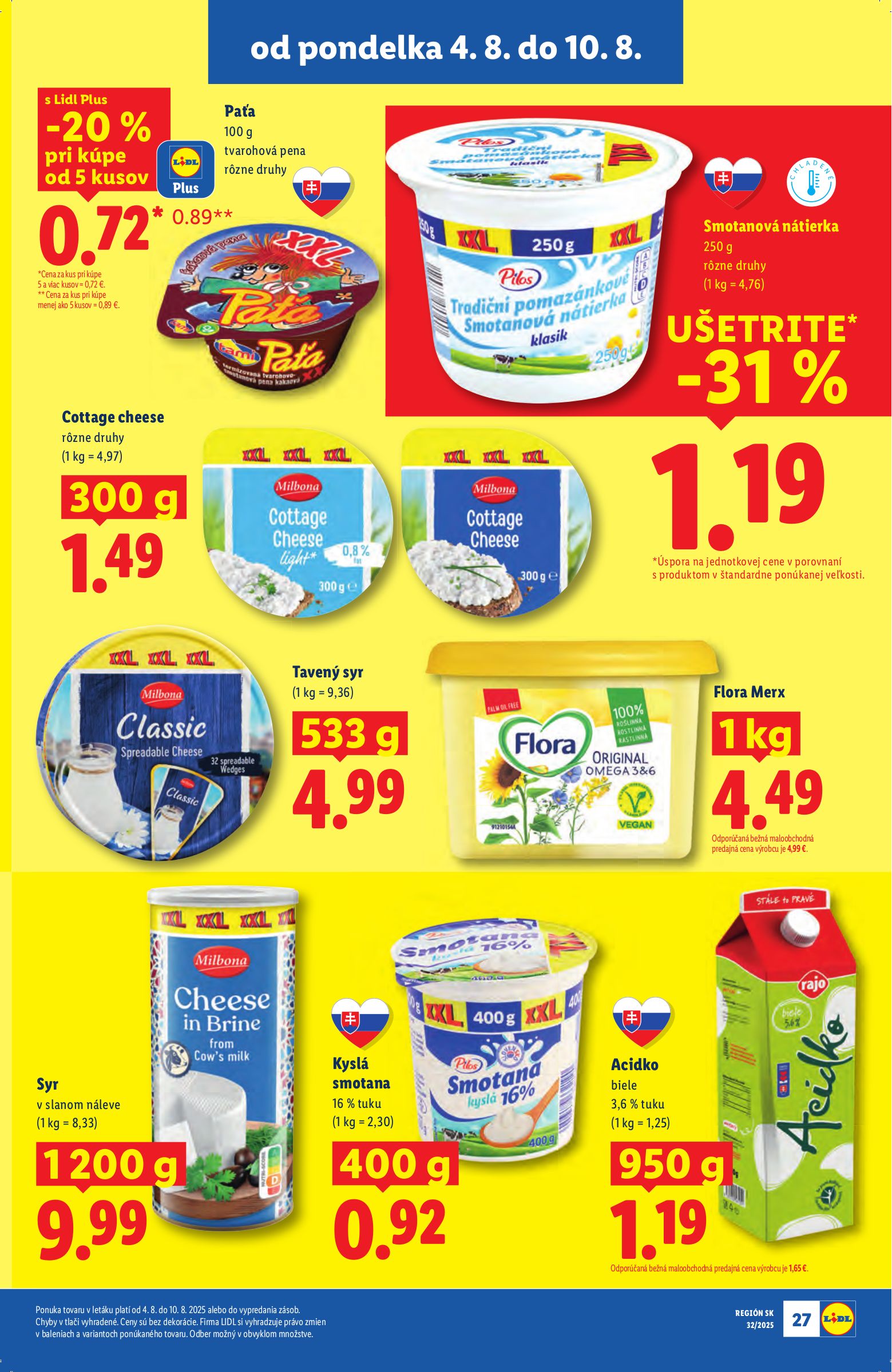 lidl - Leták Lidl platný od 04.08. do 10.08. - page: 33 lidl - Leták Lidl platný od 04.08. do 10.08. - page: 33