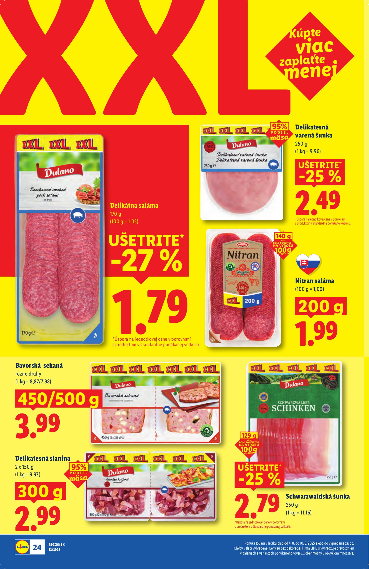 lidl - Leták Lidl platný od 04.08. do 10.08. - page: 30 lidl - Leták Lidl platný od 04.08. do 10.08. - page: 30