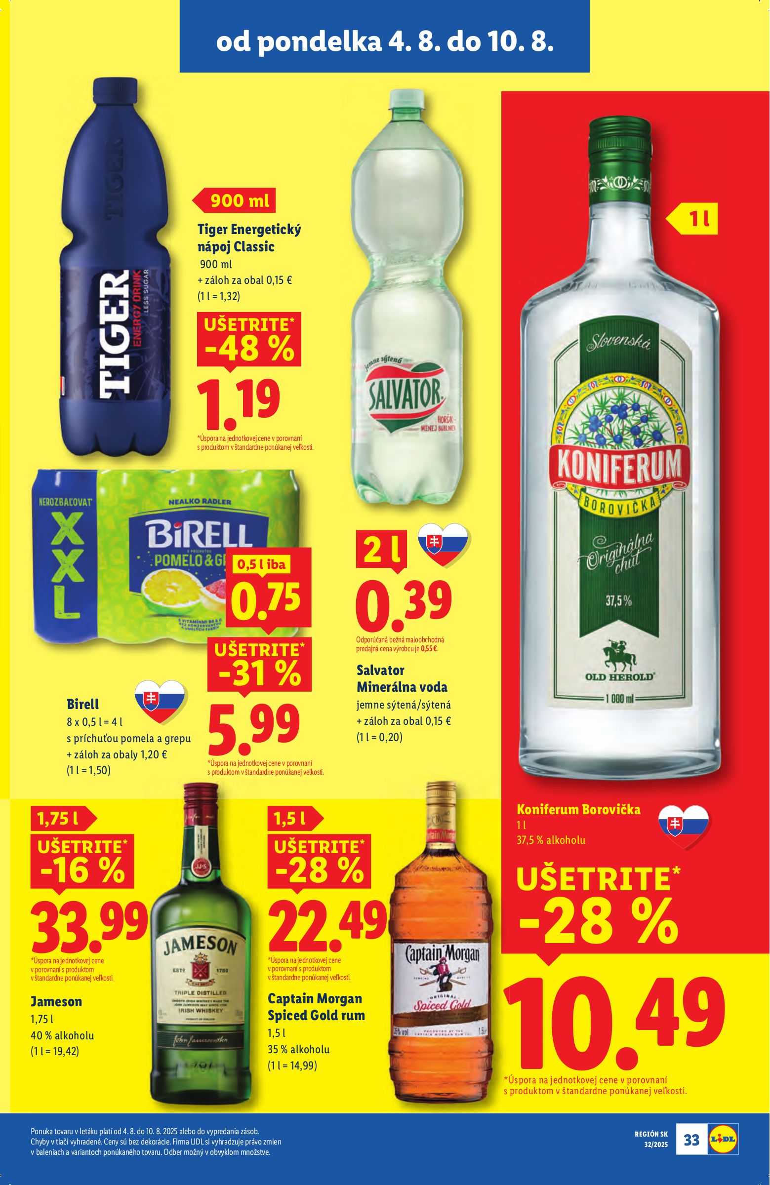 lidl - Leták Lidl platný od 04.08. do 10.08. - page: 41 lidl - Leták Lidl platný od 04.08. do 10.08. - page: 41