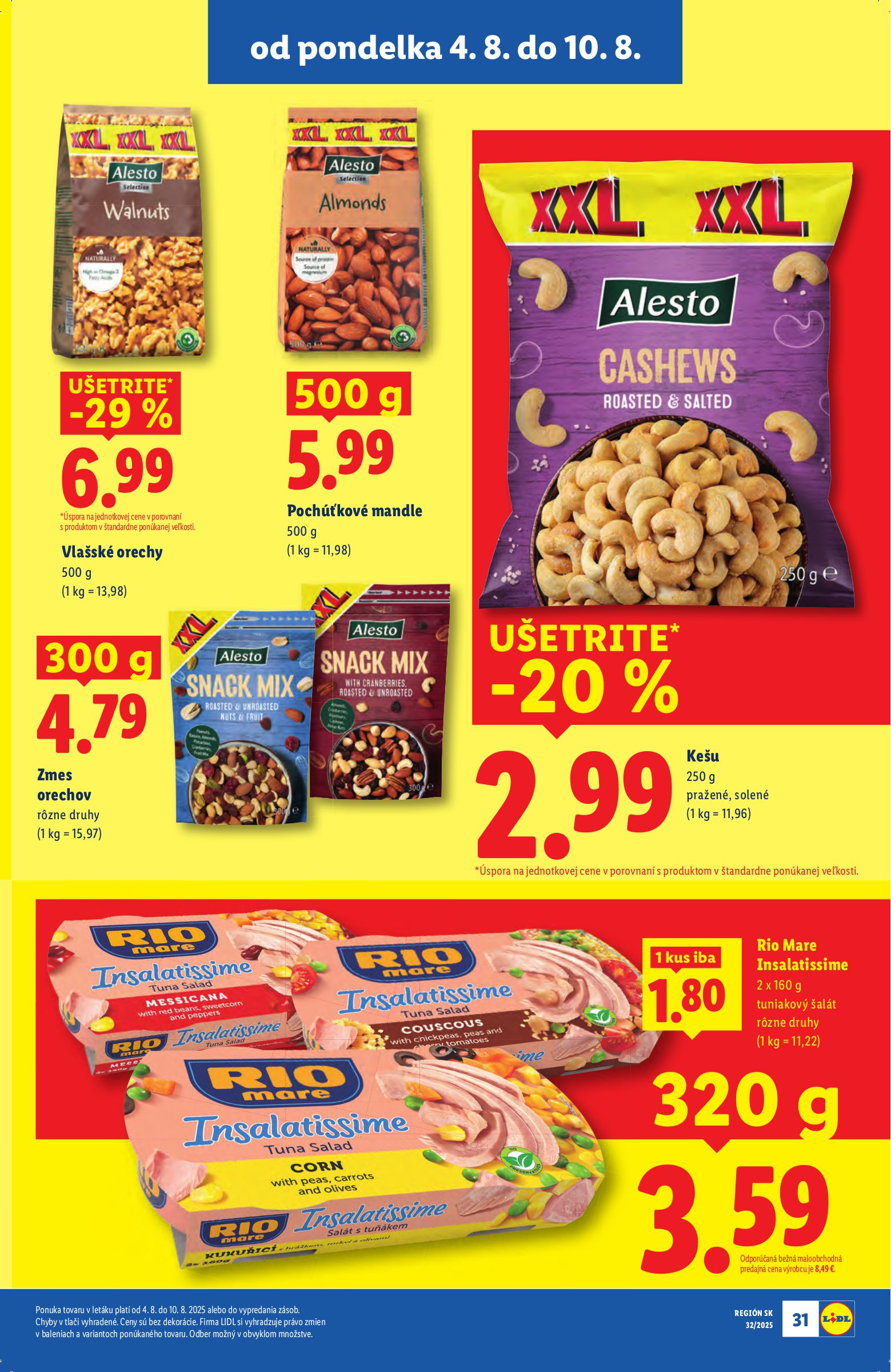 lidl - Leták Lidl platný od 04.08. do 10.08. - page: 37 lidl - Leták Lidl platný od 04.08. do 10.08. - page: 37