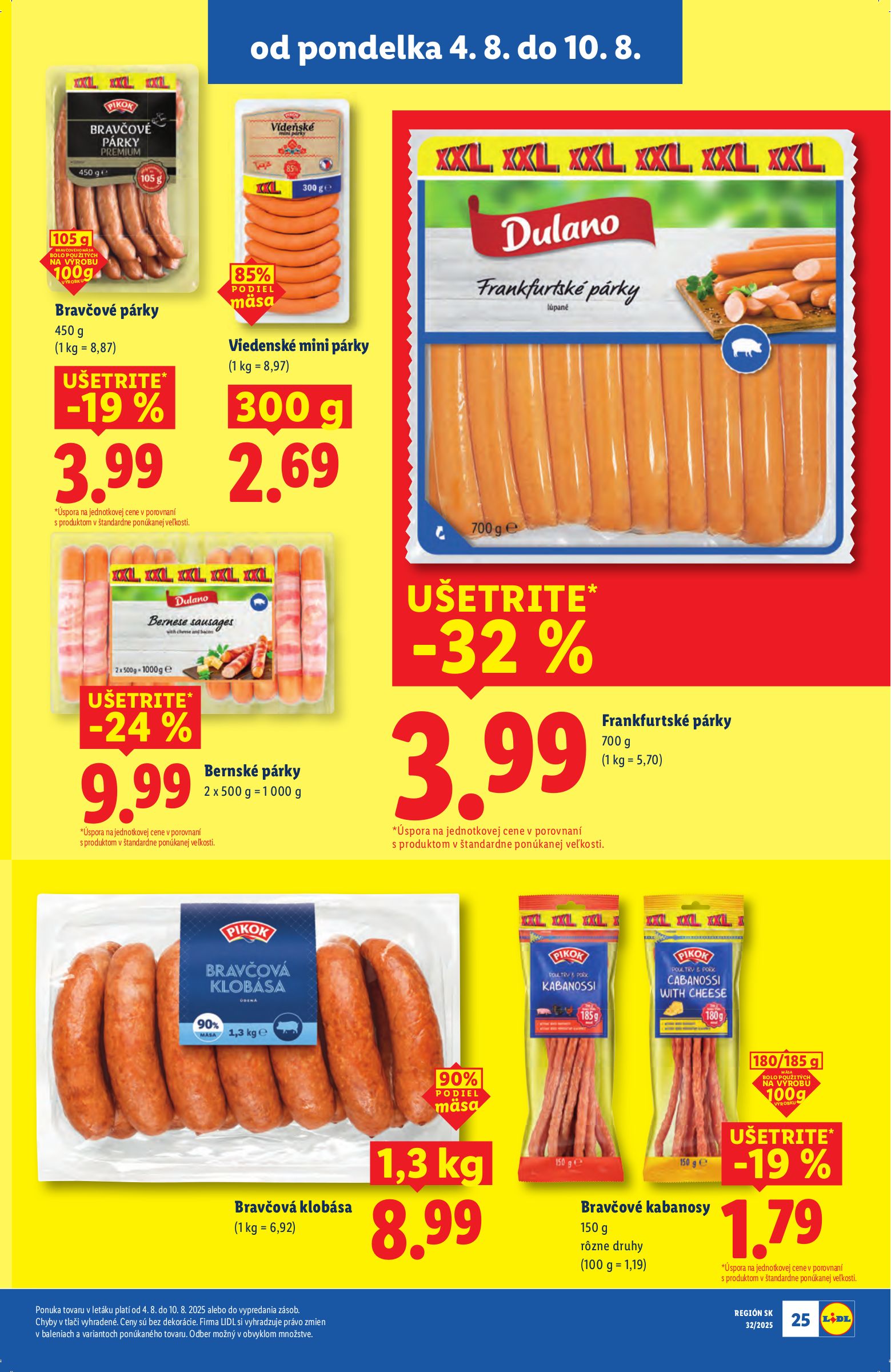 lidl - Leták Lidl platný od 04.08. do 10.08. - page: 31 lidl - Leták Lidl platný od 04.08. do 10.08. - page: 31