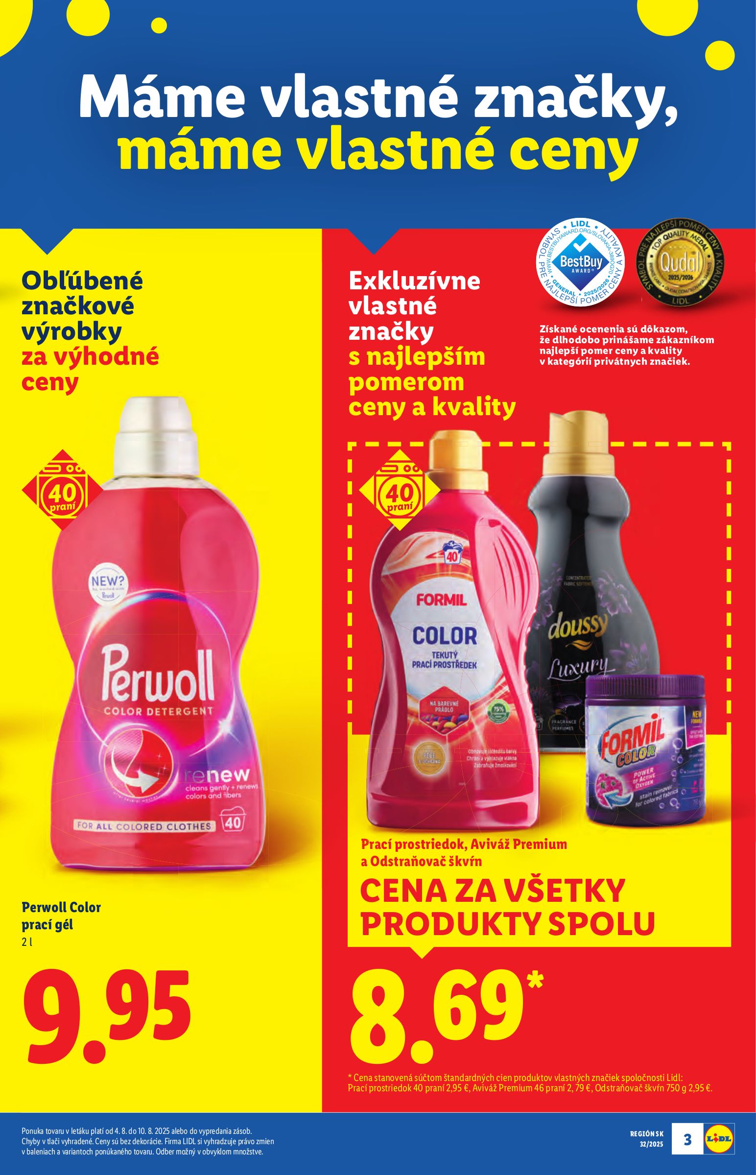 lidl - Leták Lidl platný od 04.08. do 10.08. - page: 3 lidl - Leták Lidl platný od 04.08. do 10.08. - page: 3